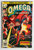 Omega the Unknown #5 - Marvel Comics UK Variant September 1976 FN- 5.5