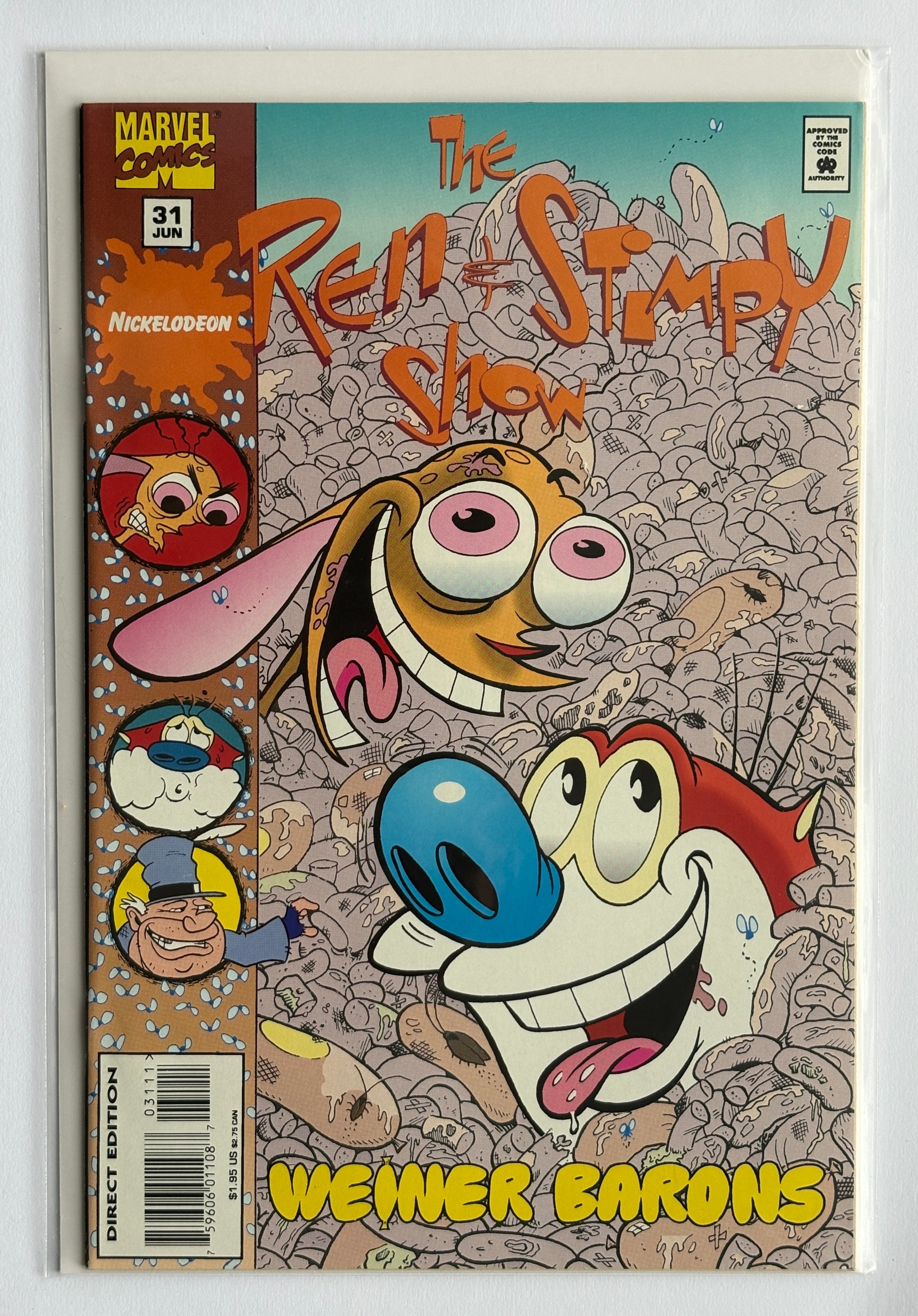 The Ren & Stimpy Show #31 - Marvel Comics June 1995 VF/NM 9.0