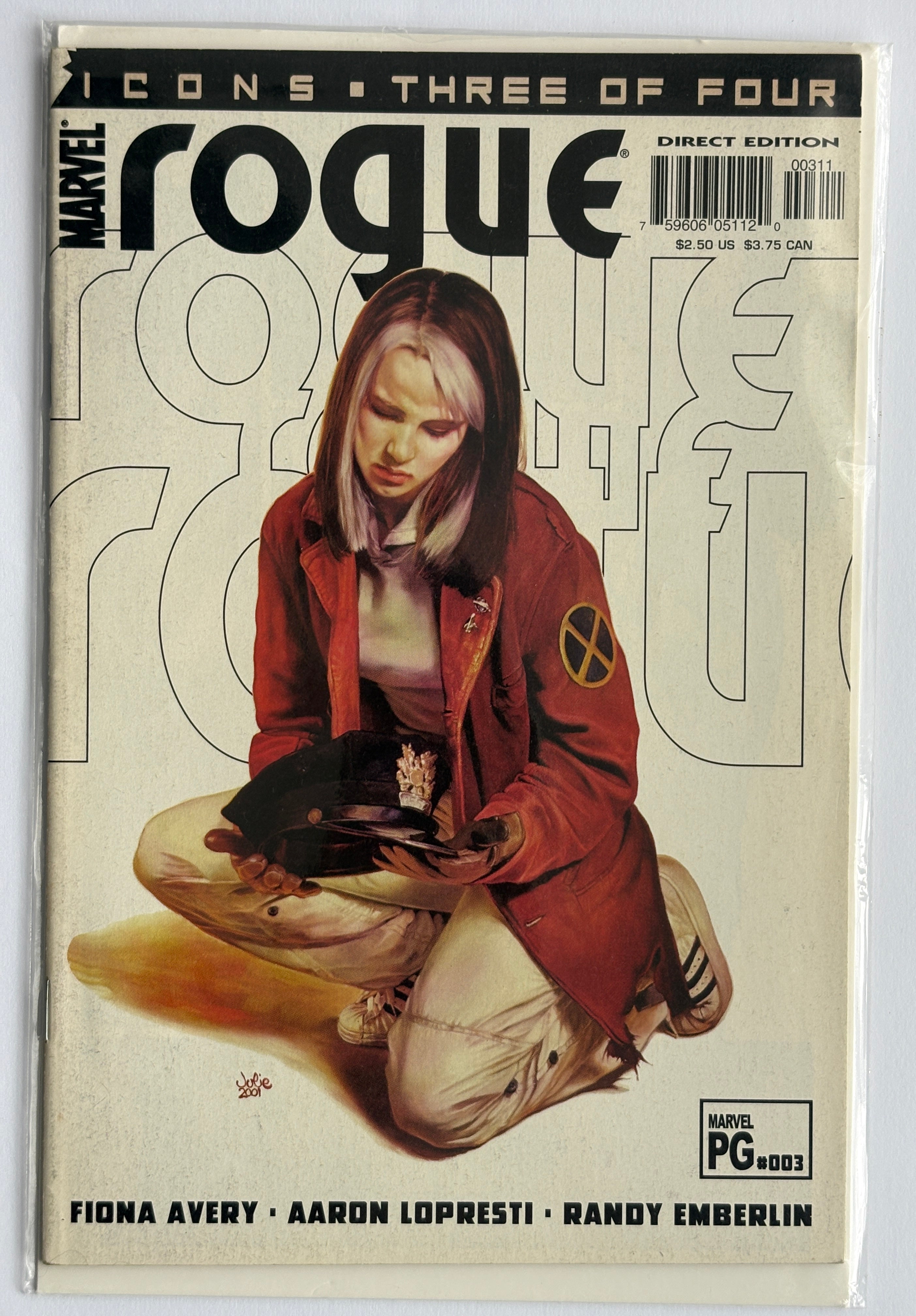 Rogue #3 - 1st Printing Marvel Comics November 2001 FN 6.0