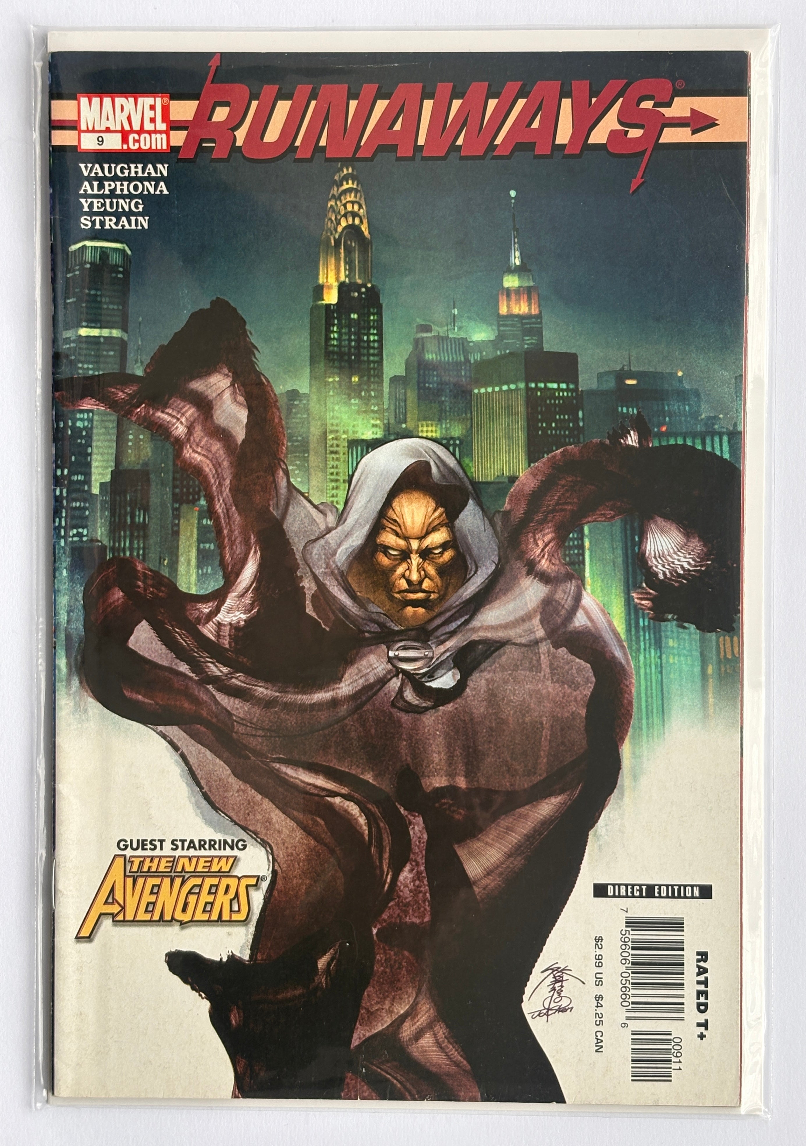 Runaways #9 - 1st Printing Marvel Comics December 2005 FN+ 6.5