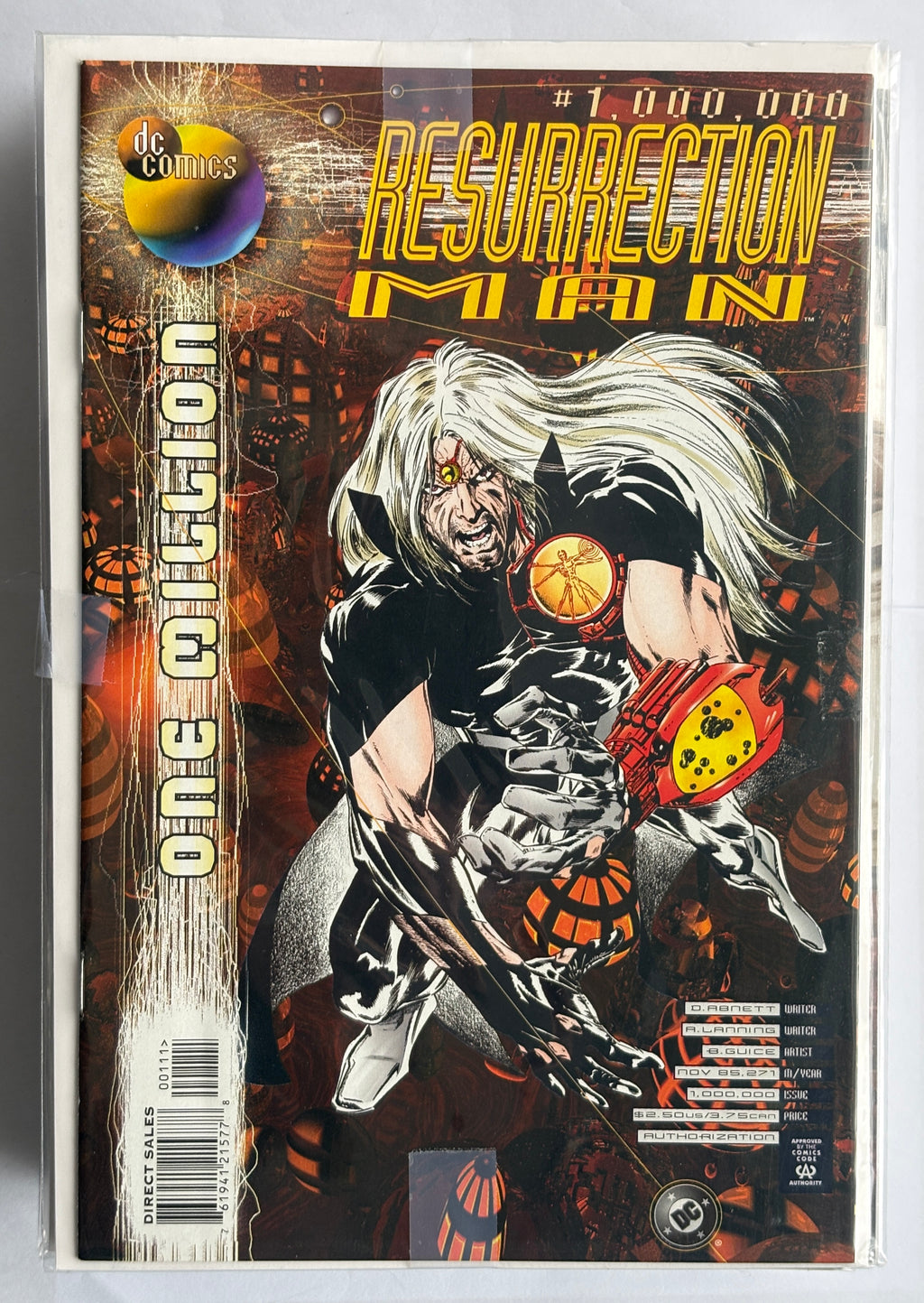 Resurrection Man #1 to 27 + #1,000,000  Complete Set DC Comics 1997/9 7.0 to 8.5