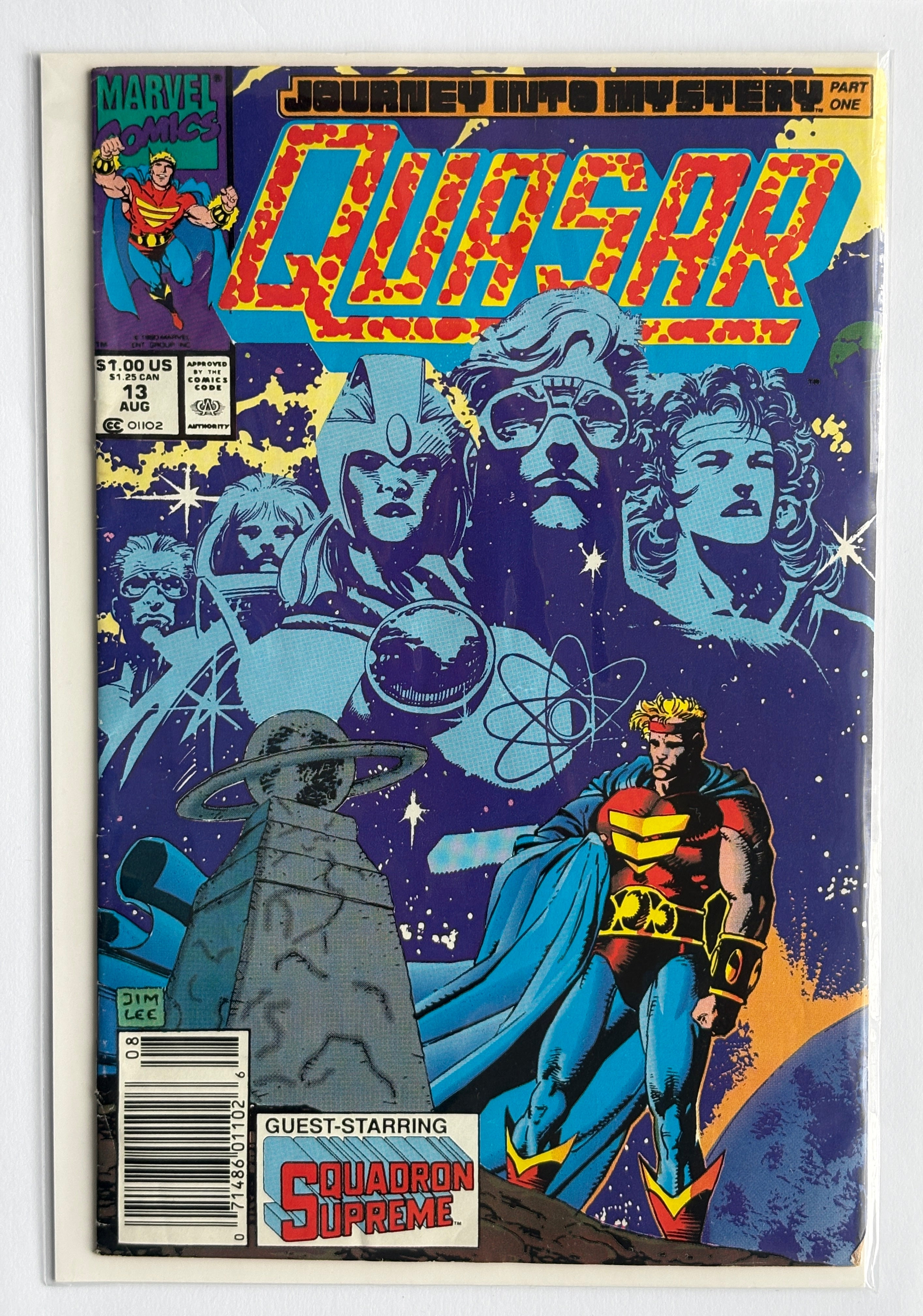 Quasar #13 - Marvel Comics August 1990 VG/FN 5.0