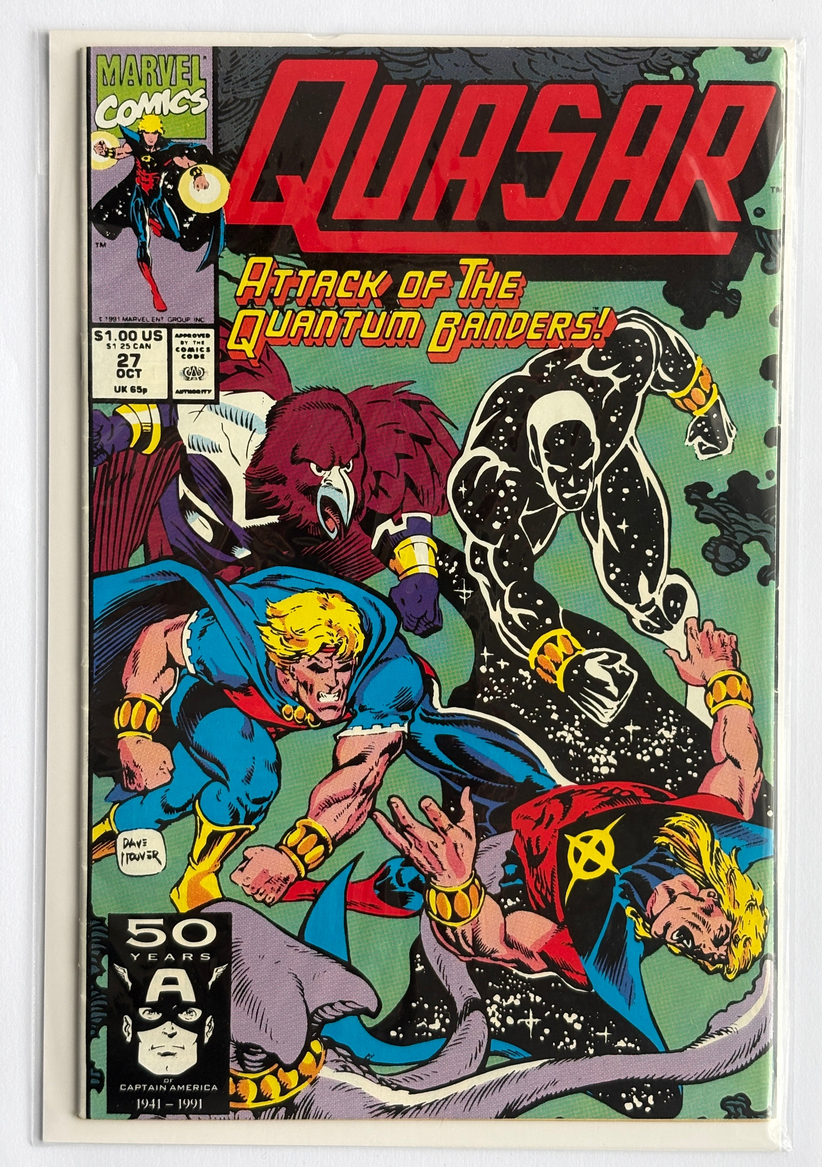 Quasar #27 - Marvel Comics October 1991 F/VF 7.0