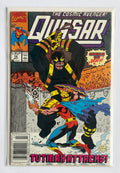 Quasar #12 - Marvel Comics Newsstand July 1990 F/VF 7.0