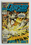 Quasar #10 - Marvel Comics Newsstand May 1990 F/VF 7.0