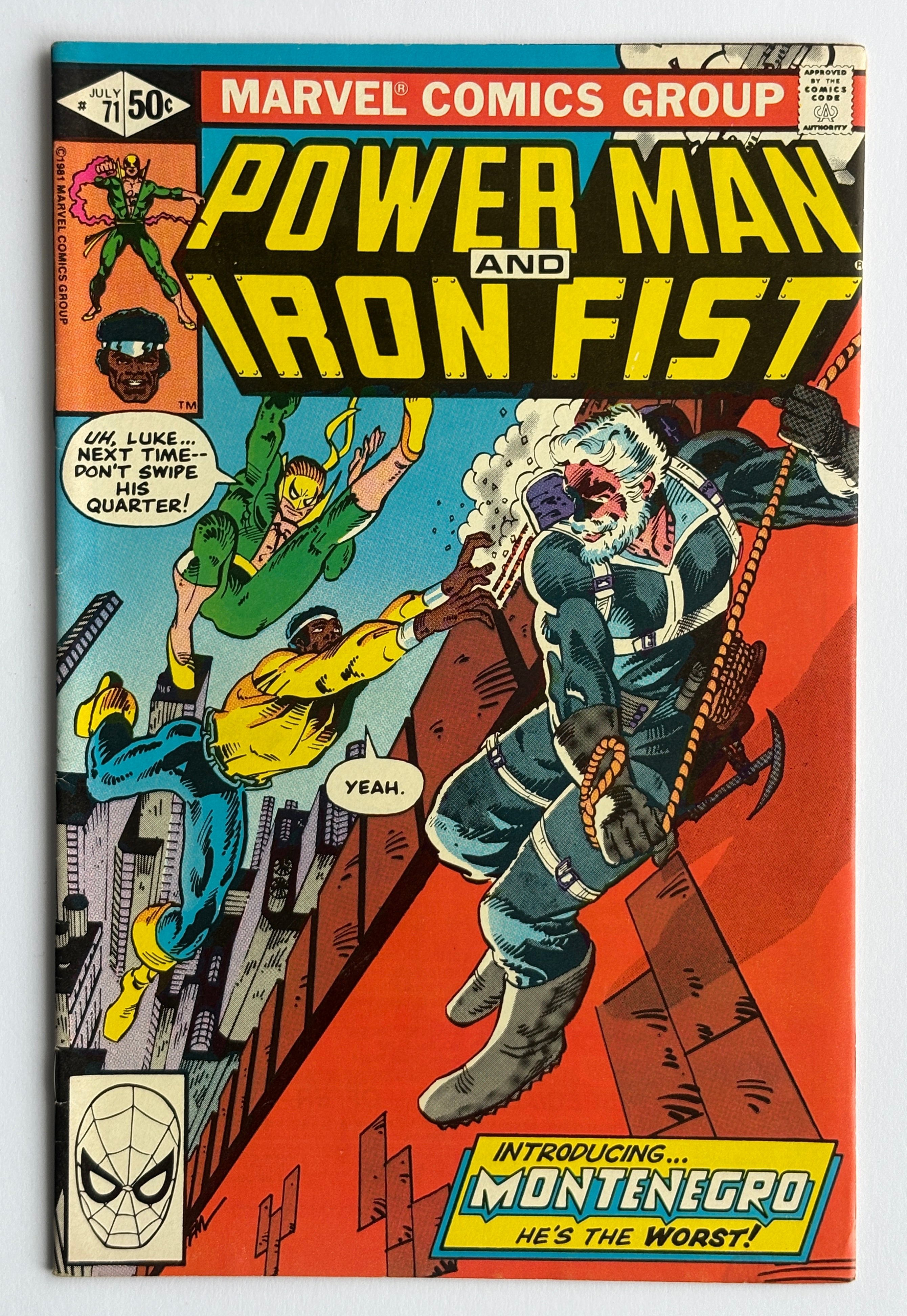 Power Man and Iron Fist #71 - Marvel Comics - July 1981 VF- 7.5