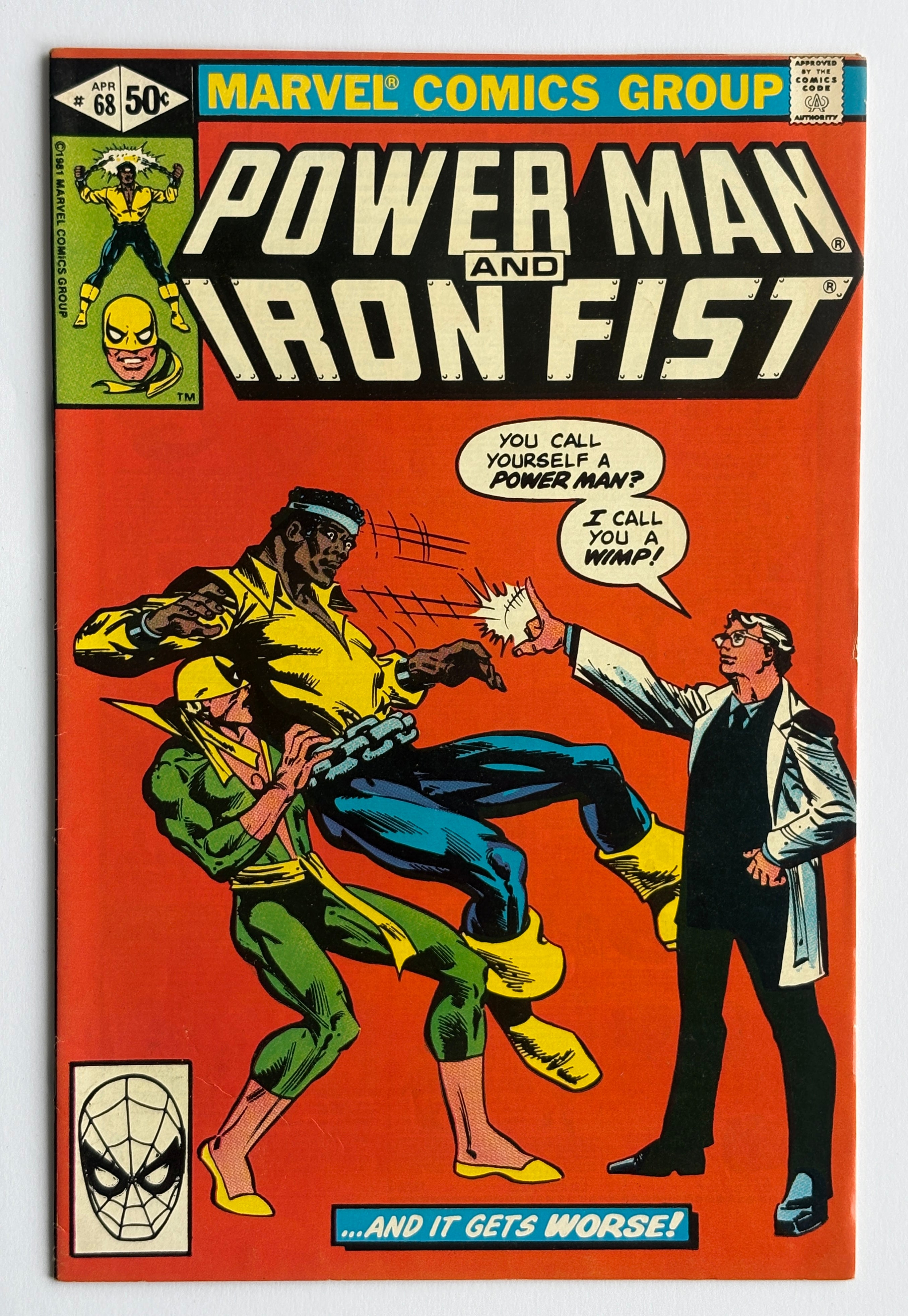 Power Man and Iron Fist #68 - Marvel Comics - April 1981 VF- 7.5