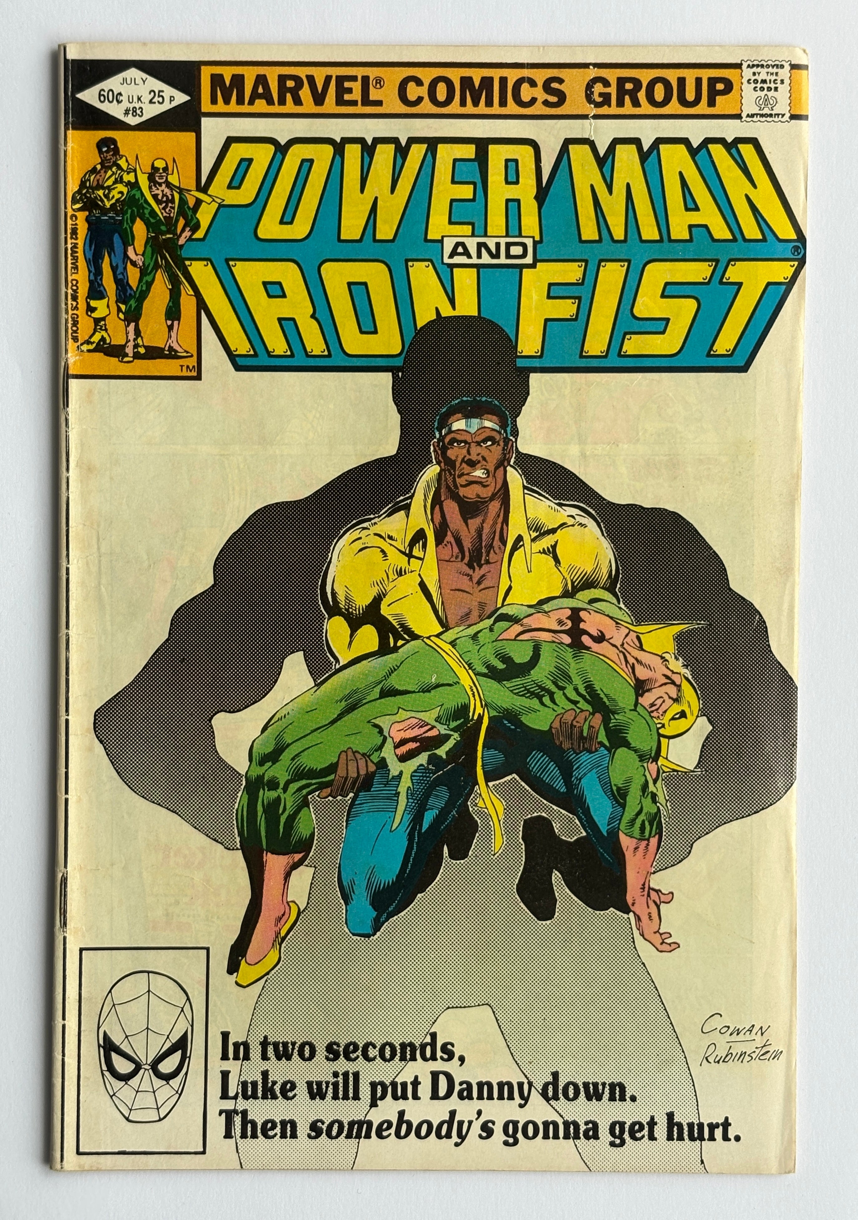 Power Man and Iron Fist #83 - Marvel Comics - July 1982 FN 6.0