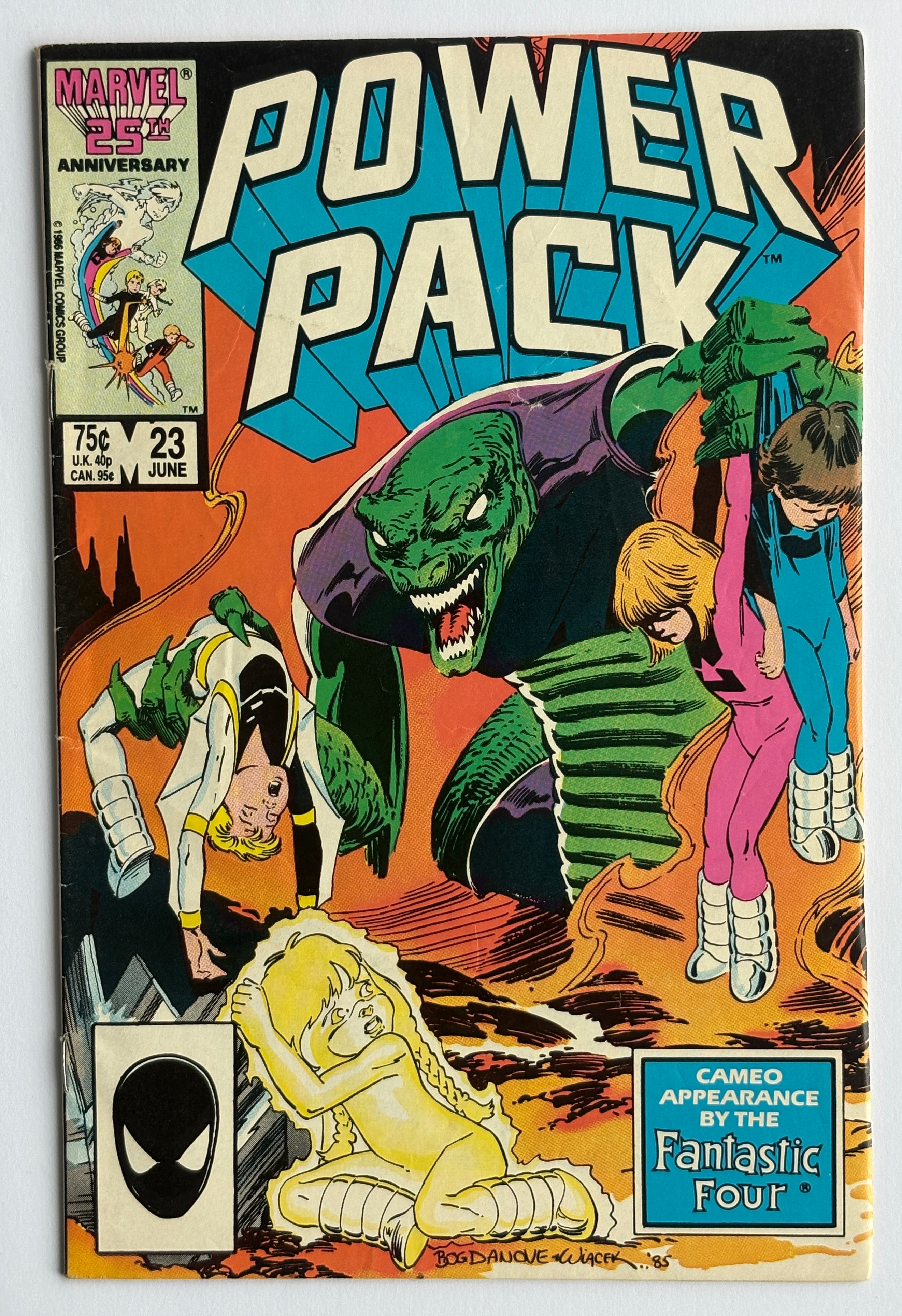 Power Pack #23 - Marvel Comics - June 1986 FN- 5.5