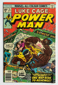 Luke Cage Power Man #35 - Marvel Comics UK Variant September 1976 F/VF 7.0