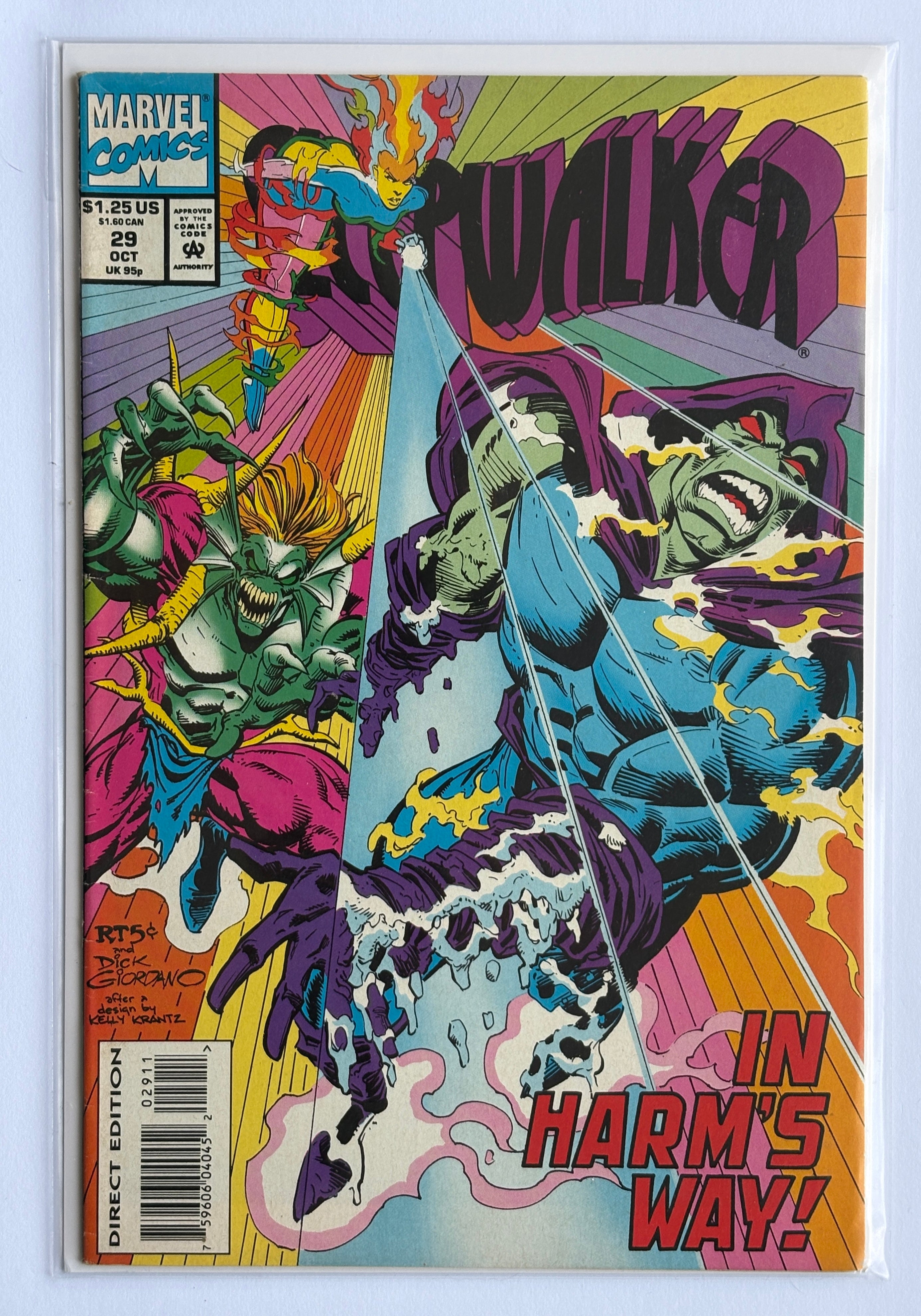 Sleepwalker #29 - Marvel Comics October 1993 VF- 7.5