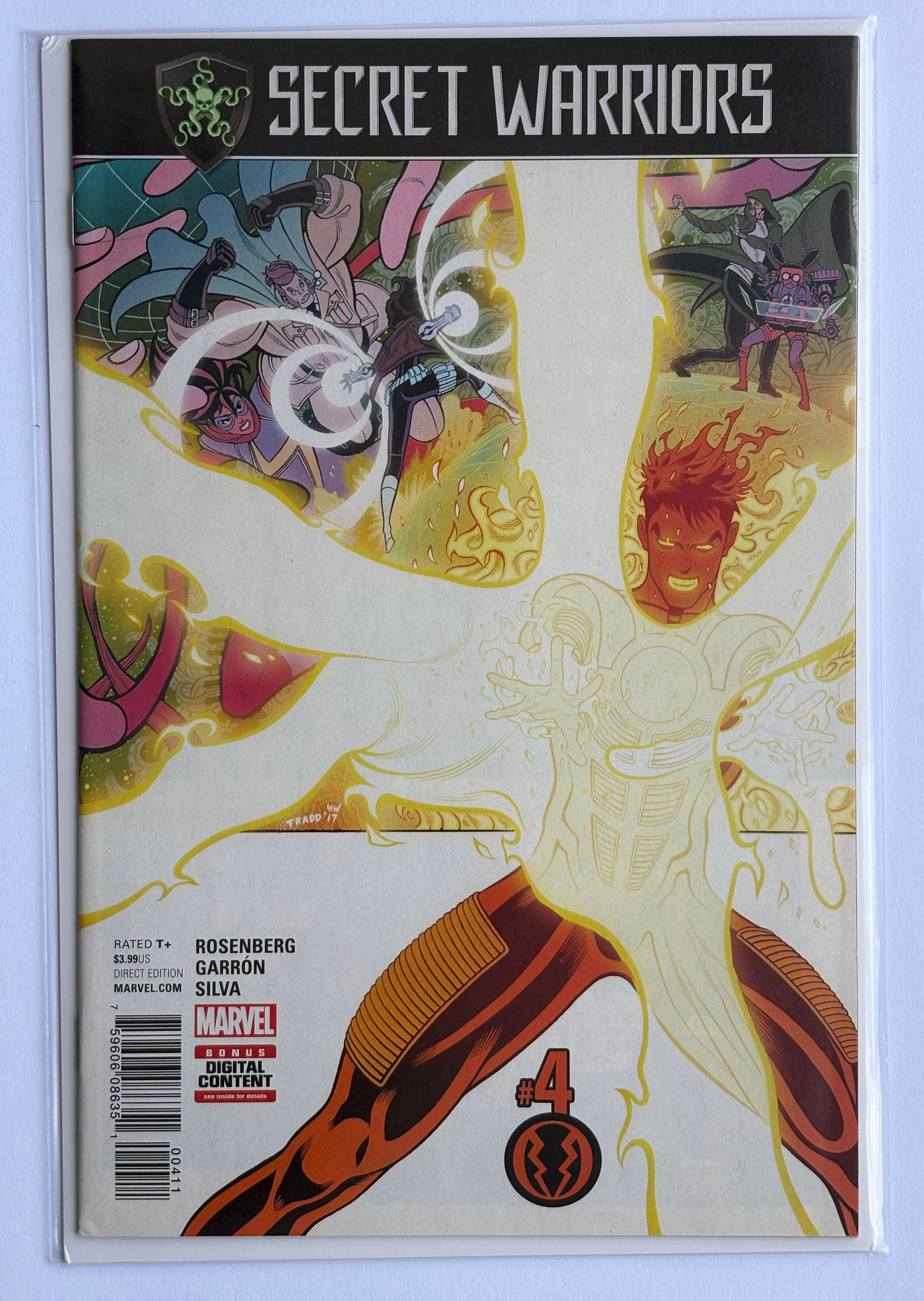 Secret Warriors #4 - 1st Printing Marvel Comics September 2017 VF/NM 9.0