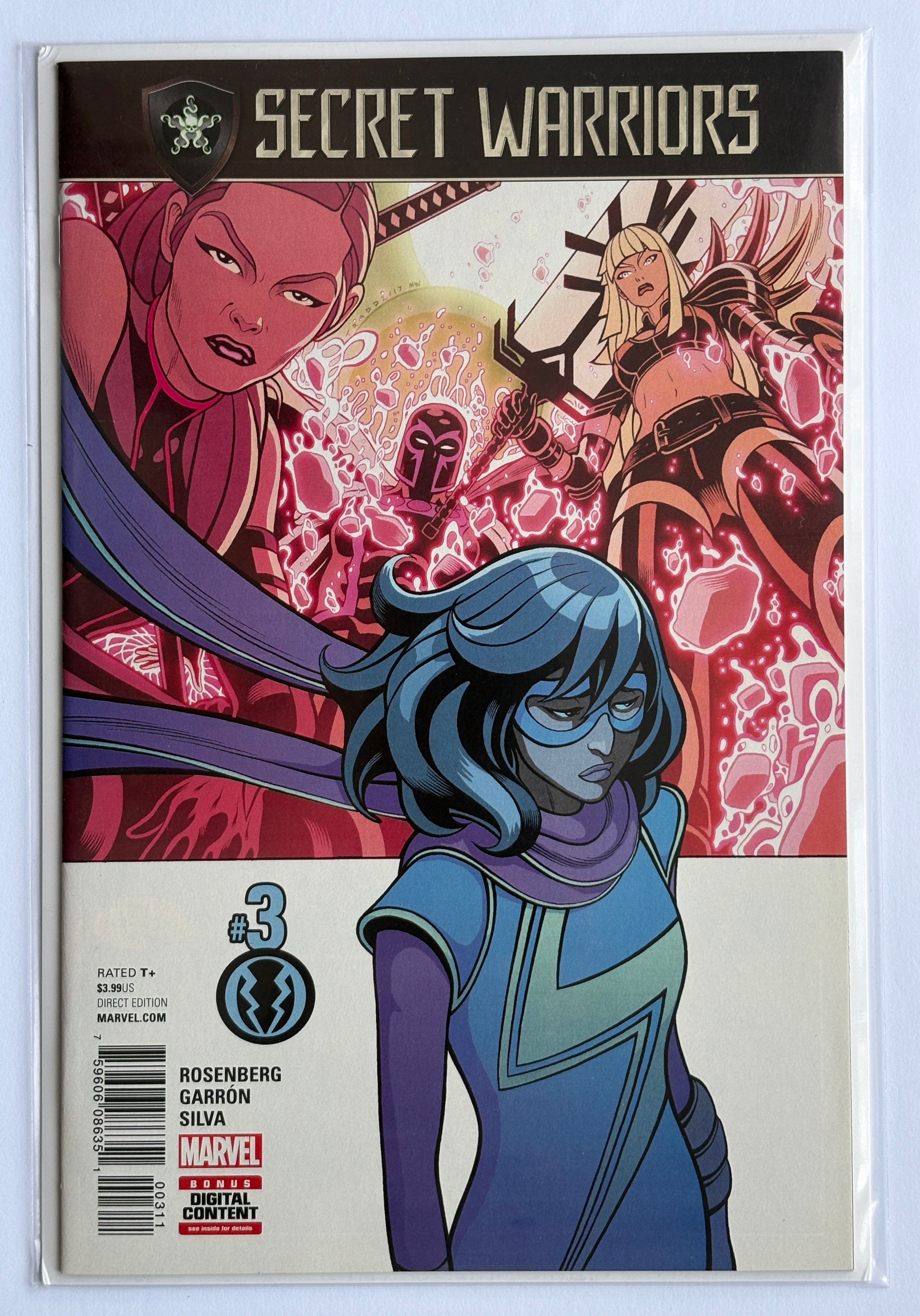 Secret Warriors #3 - 1st Printing Marvel Comics August 2017 VF/NM 9.0