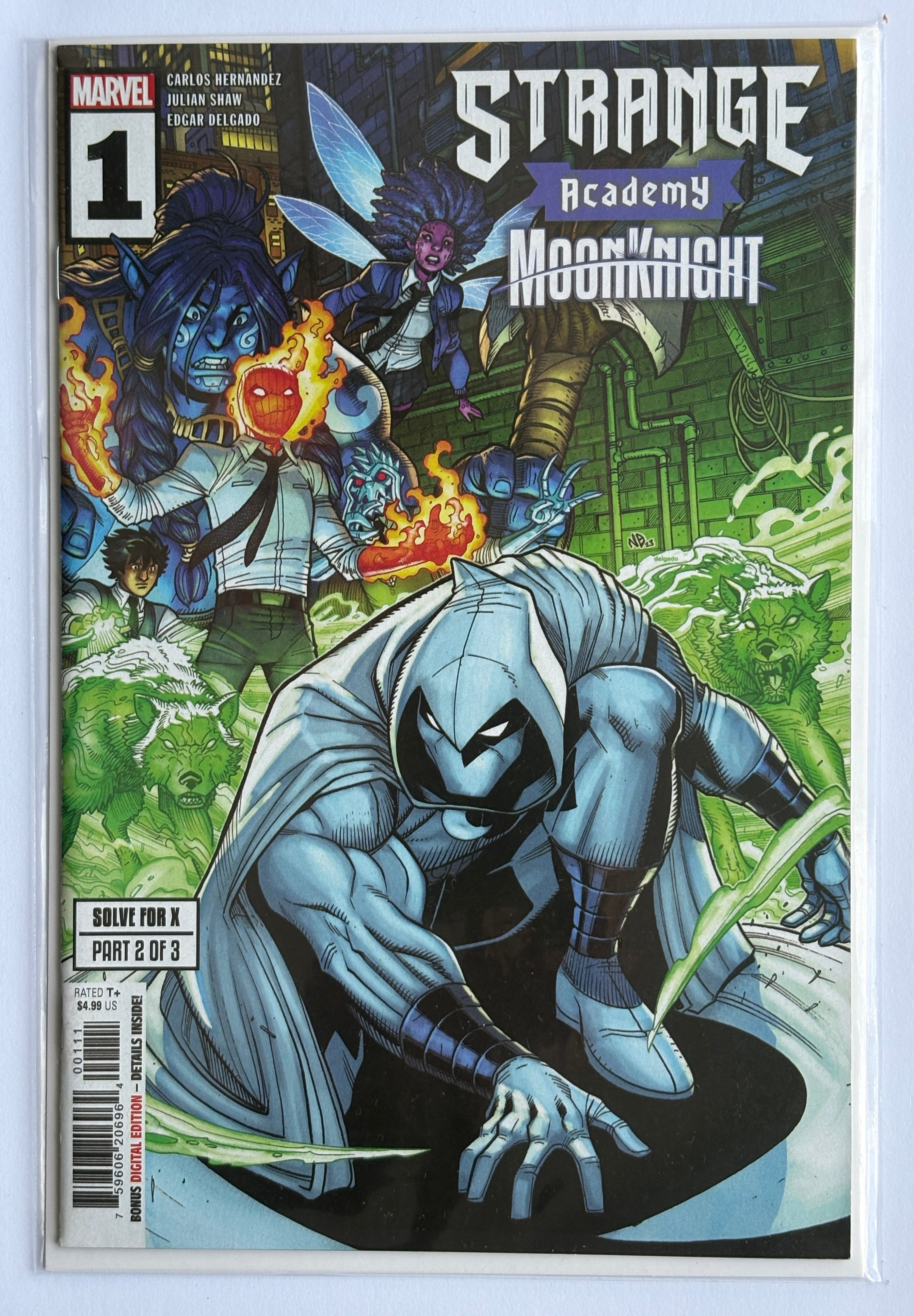 Strange Academy: Moon Knight #1 - 1st Print Marvel Comics November 2023 VF/NM 9.0