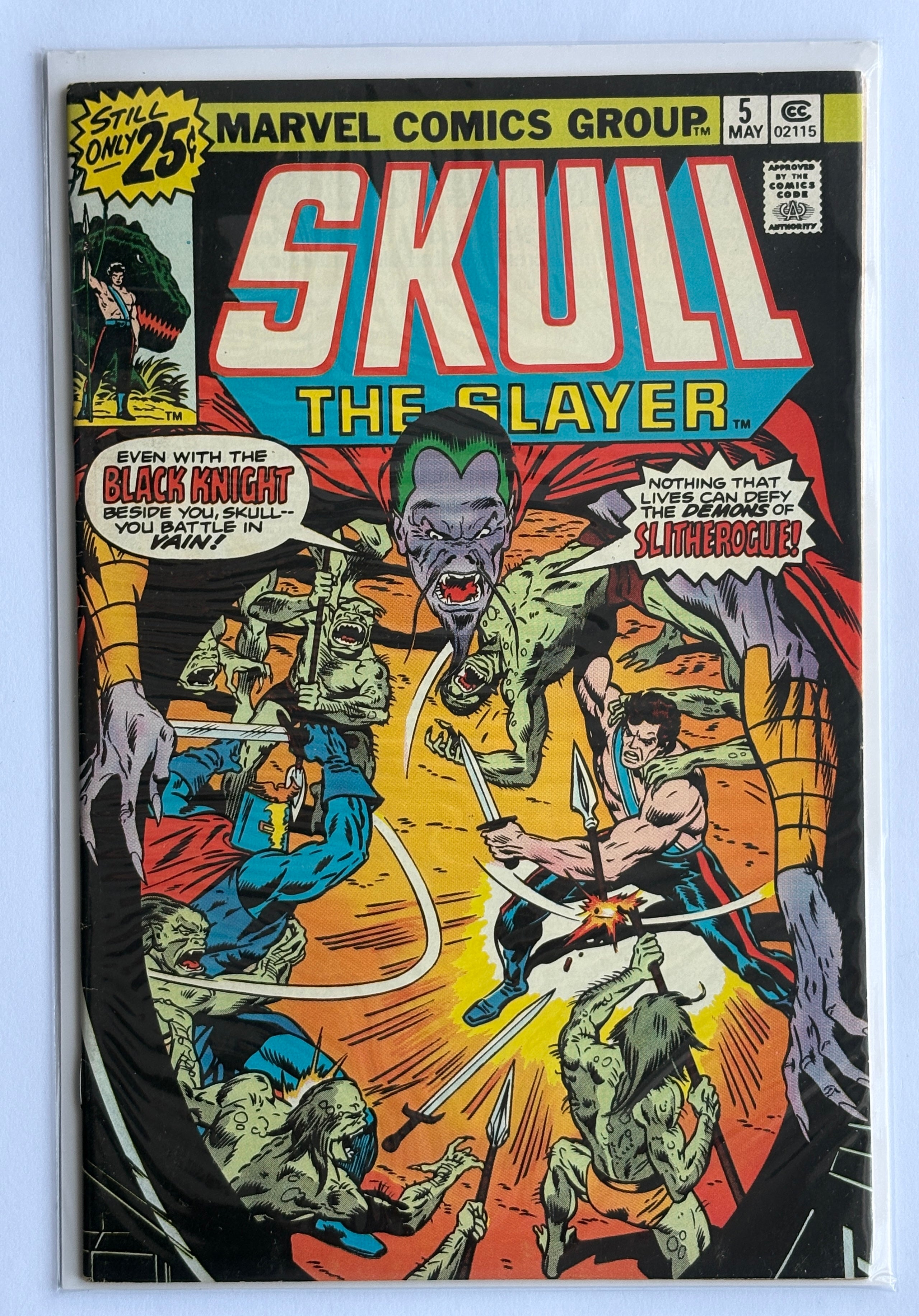 Skull the Slayer #1 to 8 Complete Set (8 Comics) Marvel 1975/6 VG+ to VF-