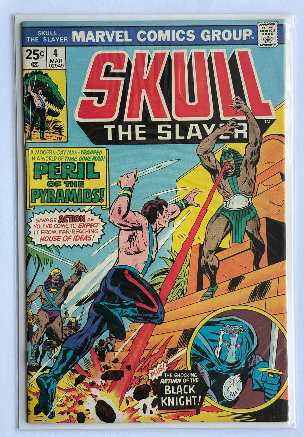 Skull the Slayer #1 to 8 Complete Set (8 Comics) Marvel 1975/6 VG+ to VF-