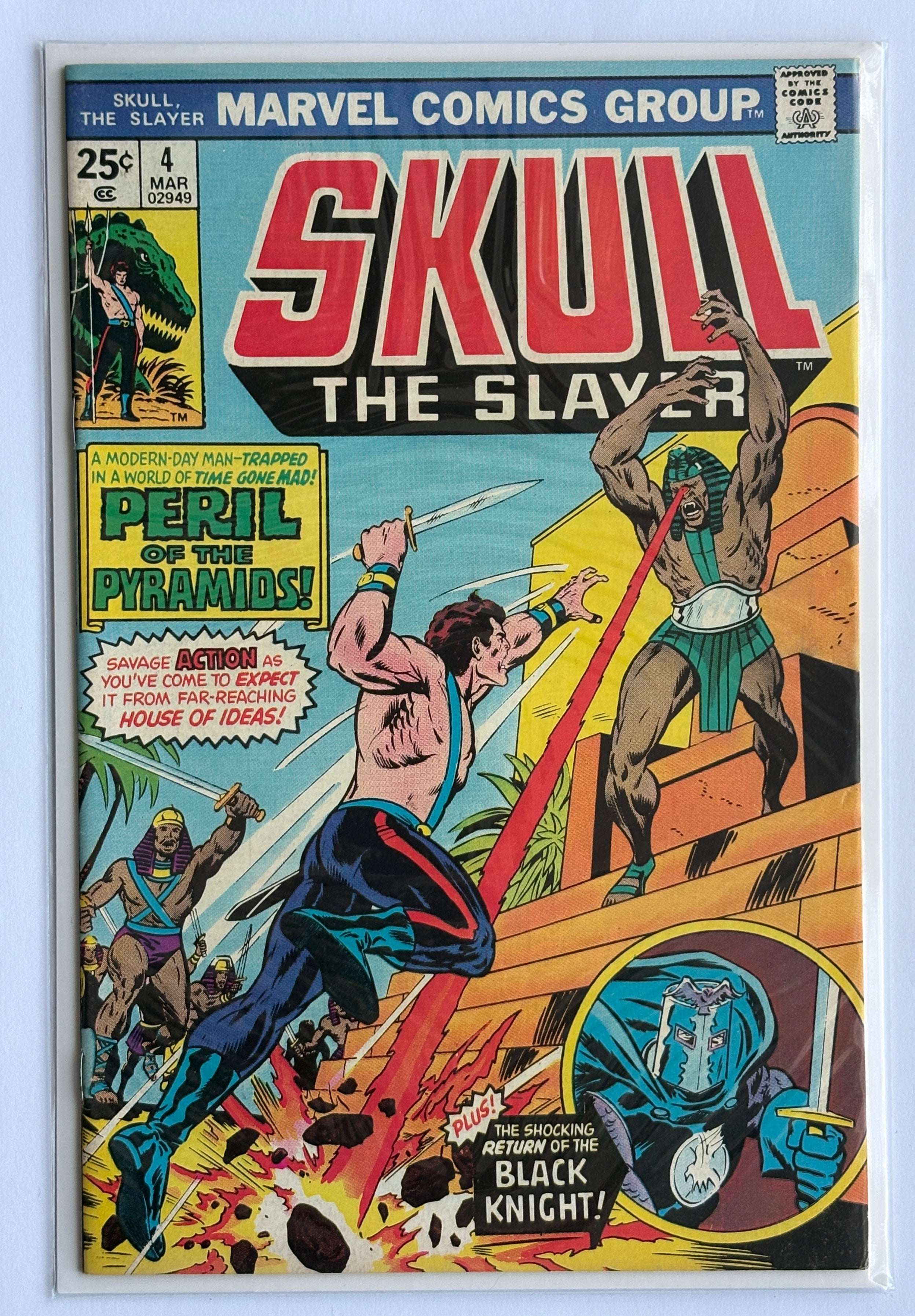 Skull the Slayer #1 to 8 Complete Set (8 Comics) Marvel 1975/6 VG+ to VF-