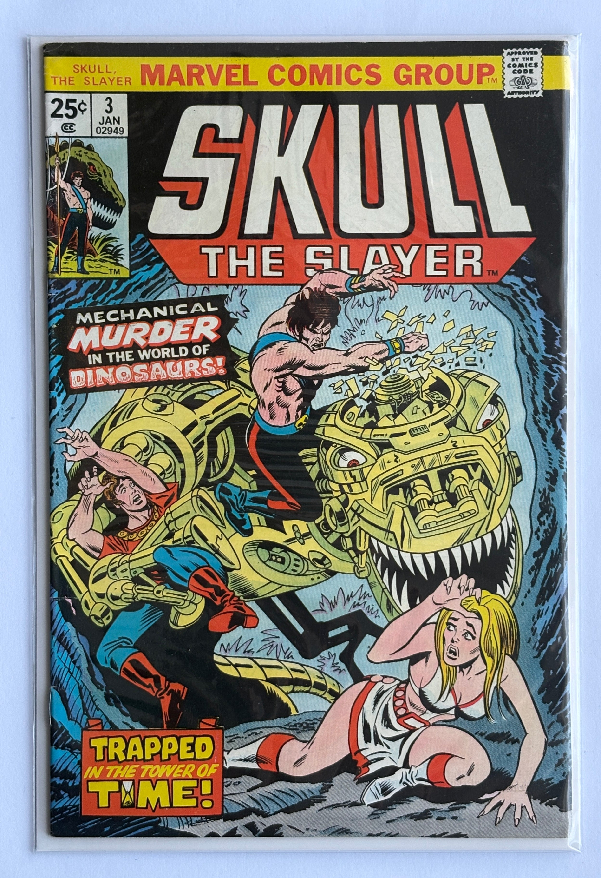 Skull the Slayer #1 to 8 Complete Set (8 Comics) Marvel 1975/6 VG+ to VF-