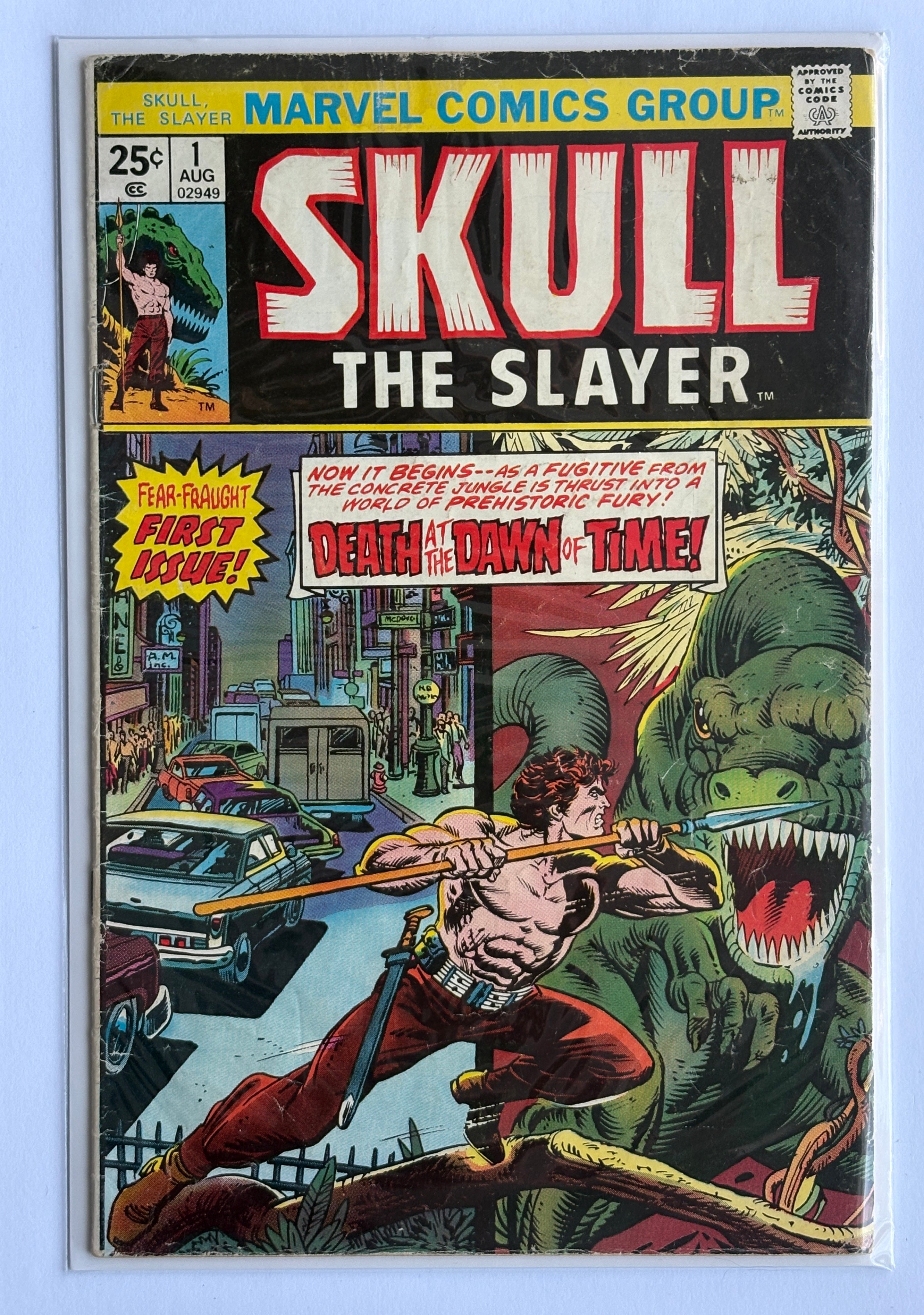 Skull the Slayer #1 to 8 Complete Set (8 Comics) Marvel 1975/6 VG+ to VF-