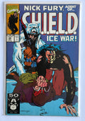 Nick Fury Agent of SHIELD #28 Ice War - Marvel Comics October 1991 VF- 7.5