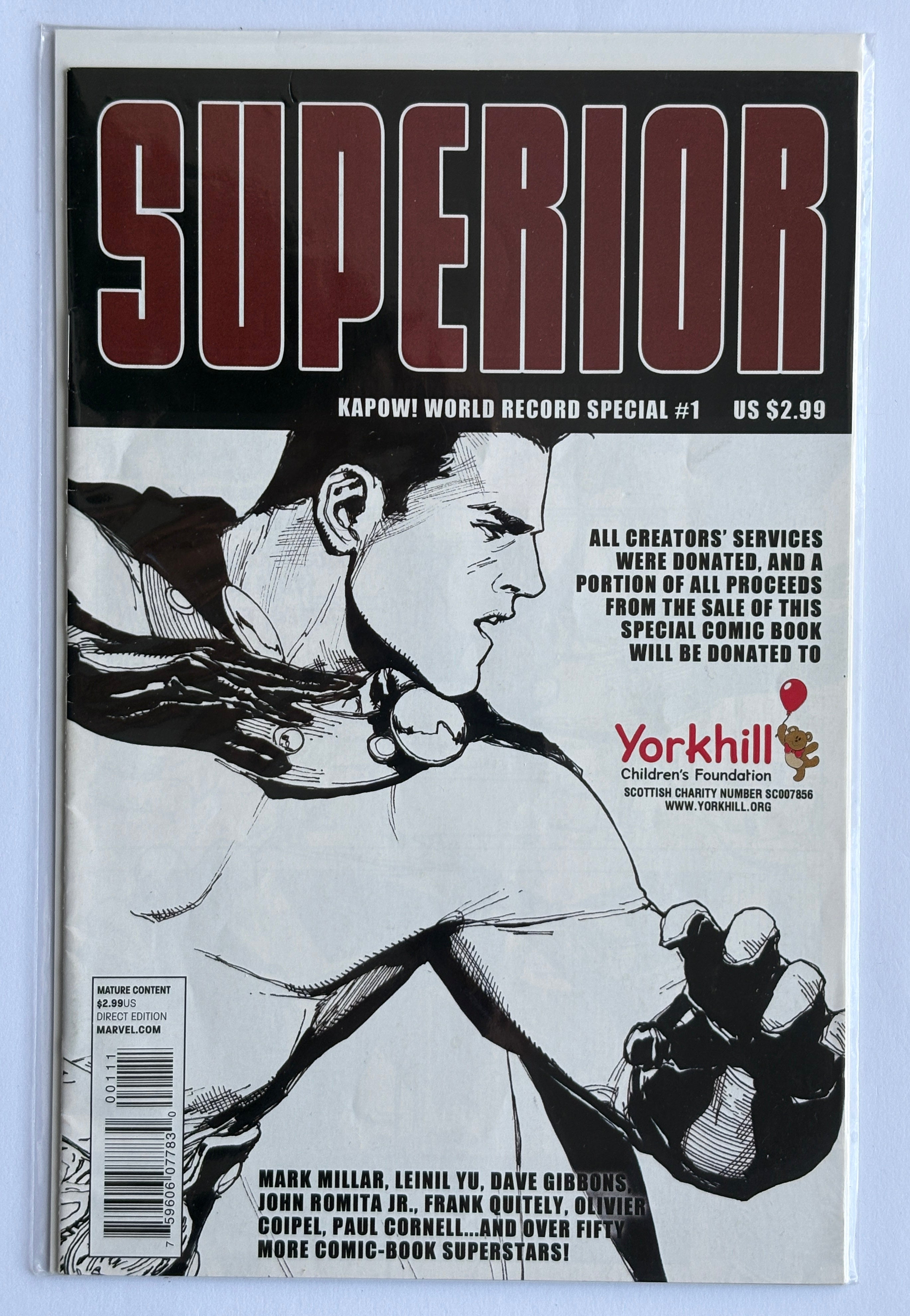 Superior Kapow! World Record Special #1 December 2011 F/VF 7.0
