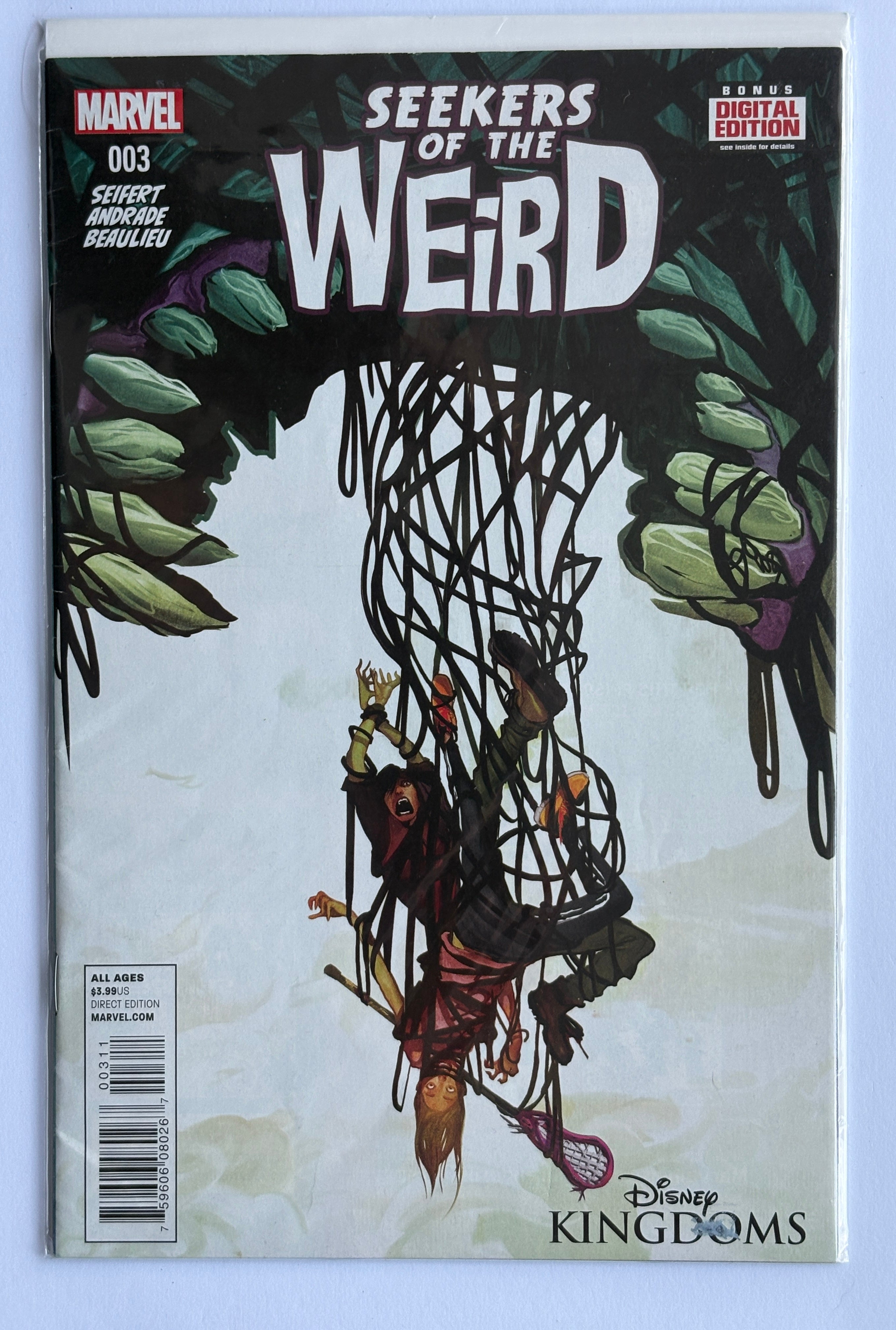DSNY Kingdoms: Seekers of the Weird #3 - 1st Print Marvel May 2014 VG/FN 5.0