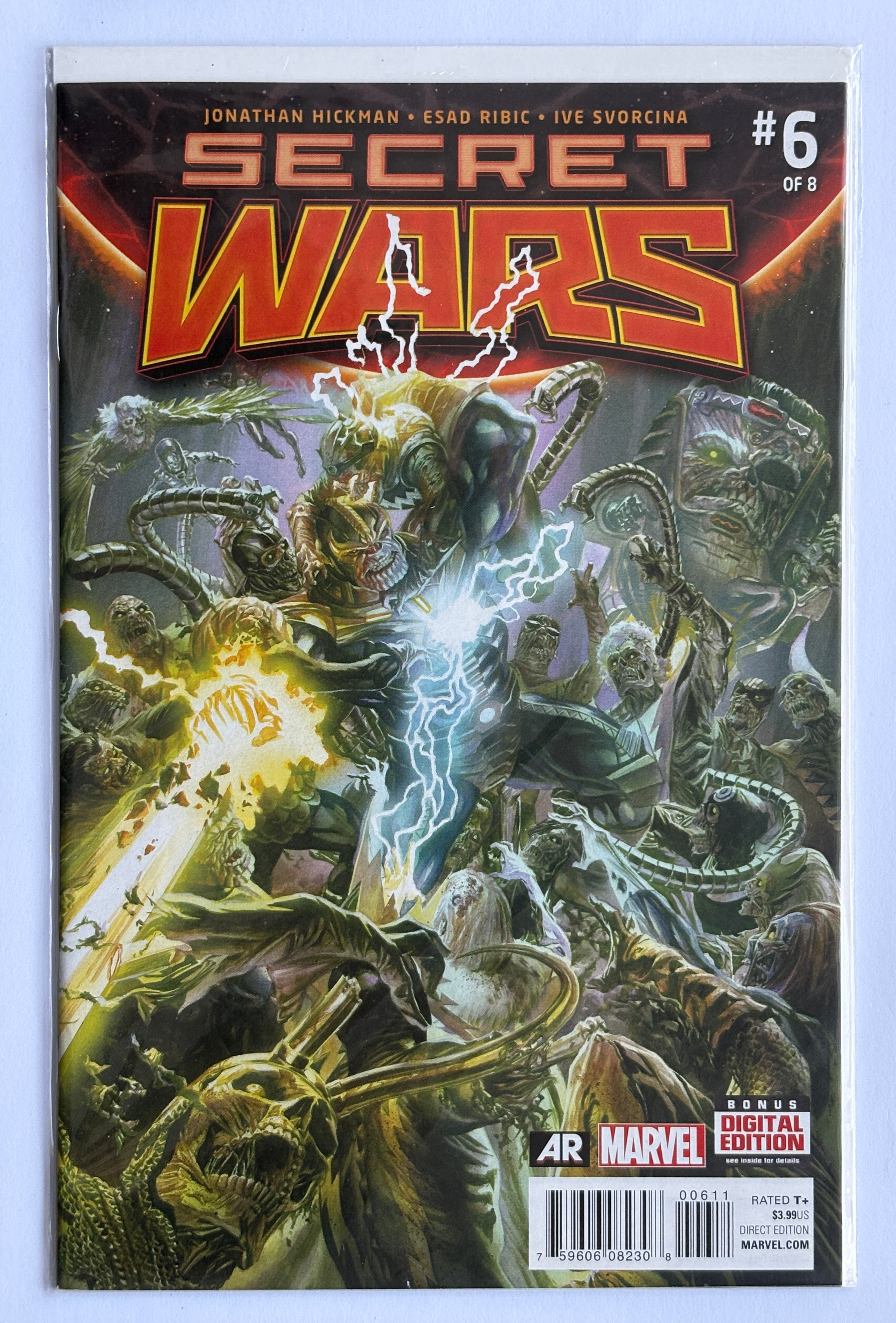 Secret Wars #6 (6 of 9) 1st Printing Marvel Comics December 2015 F/VF 7.0