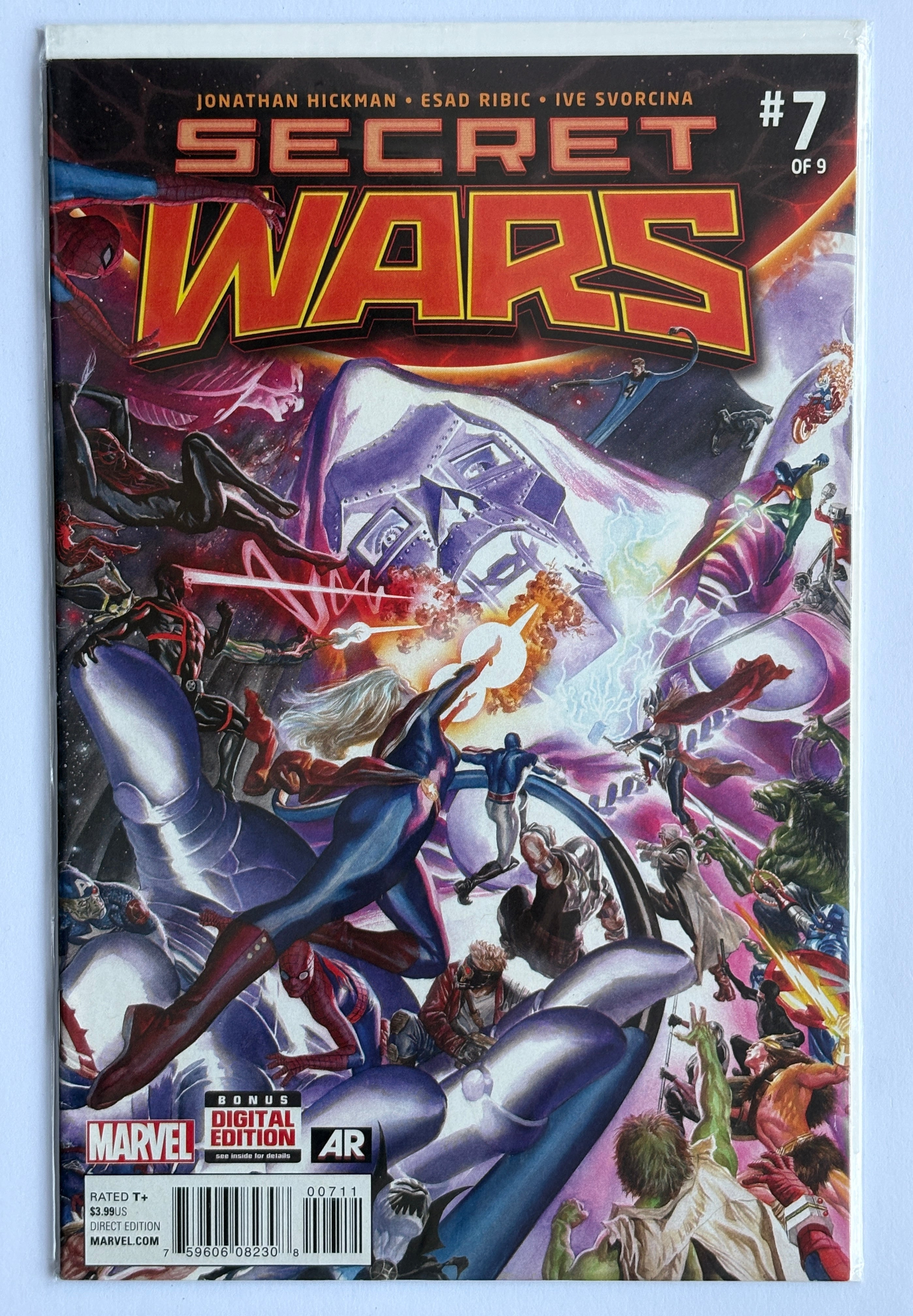 Secret Wars #7 (7 of 9) 1st Printing Marvel Comics January 2016 F/VF 7.0