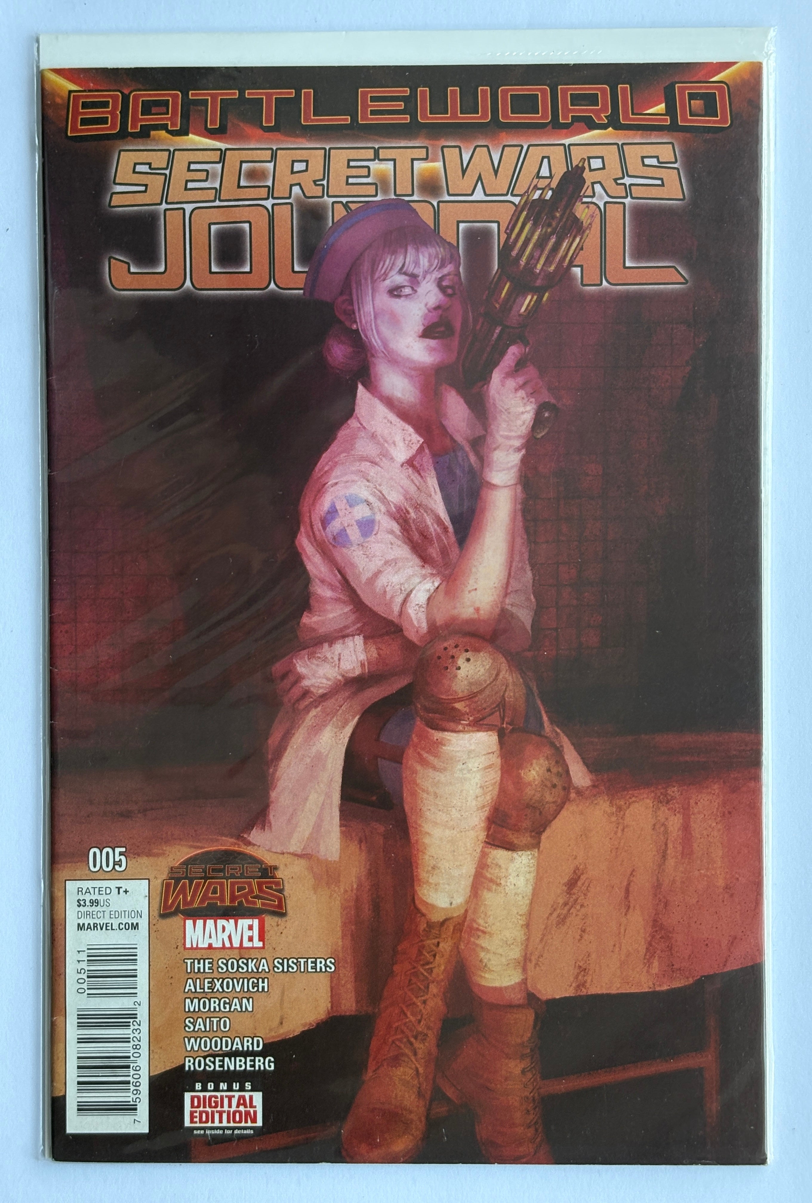 Secret Wars Journal #5 - 1st Printing Marvel Comics November 2015 F/VF 7.0