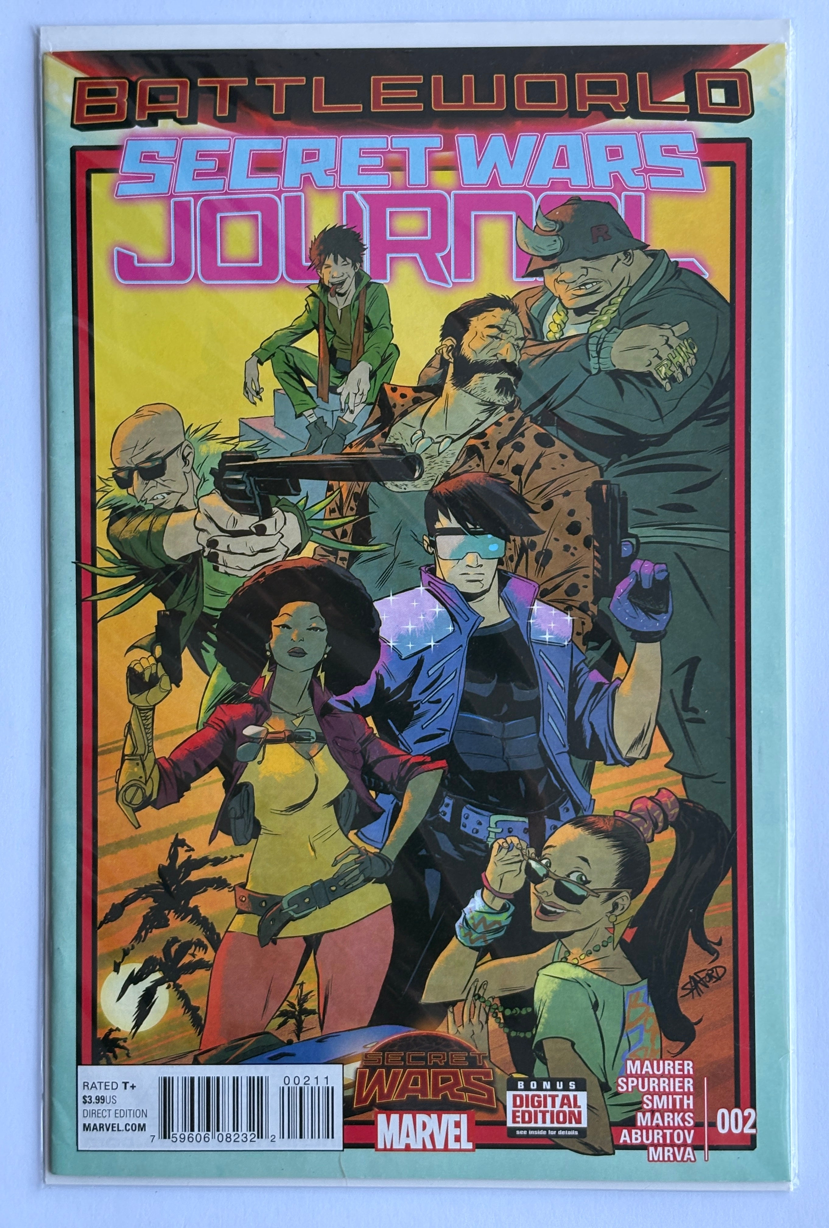 Secret Wars Journal #2 - 1st Printing Marvel Comics August 2015 VF- 7.5