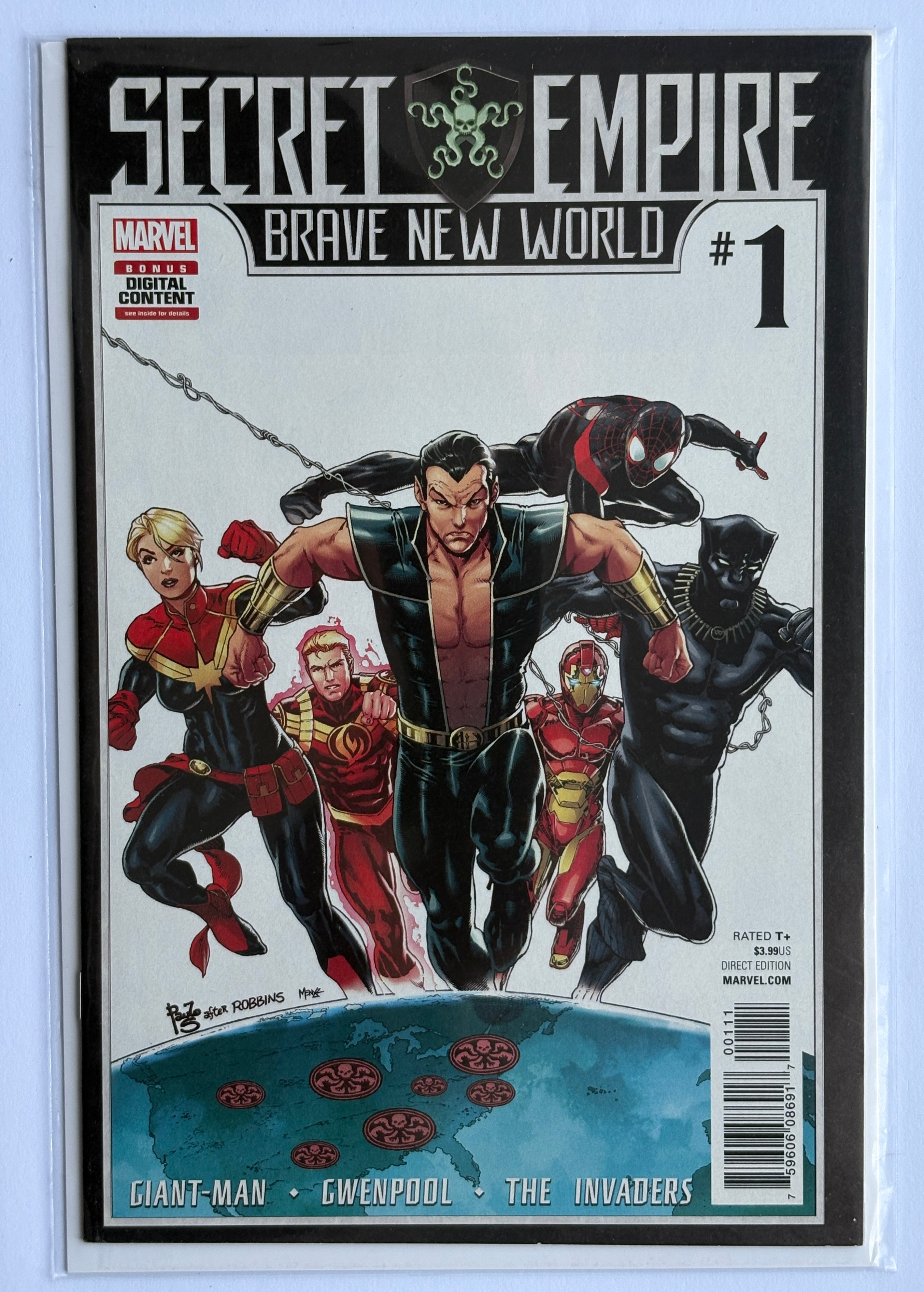 Secret Empire: Brave New World #1 - 1st Printing Marvel August 2017 VF+ 8.5