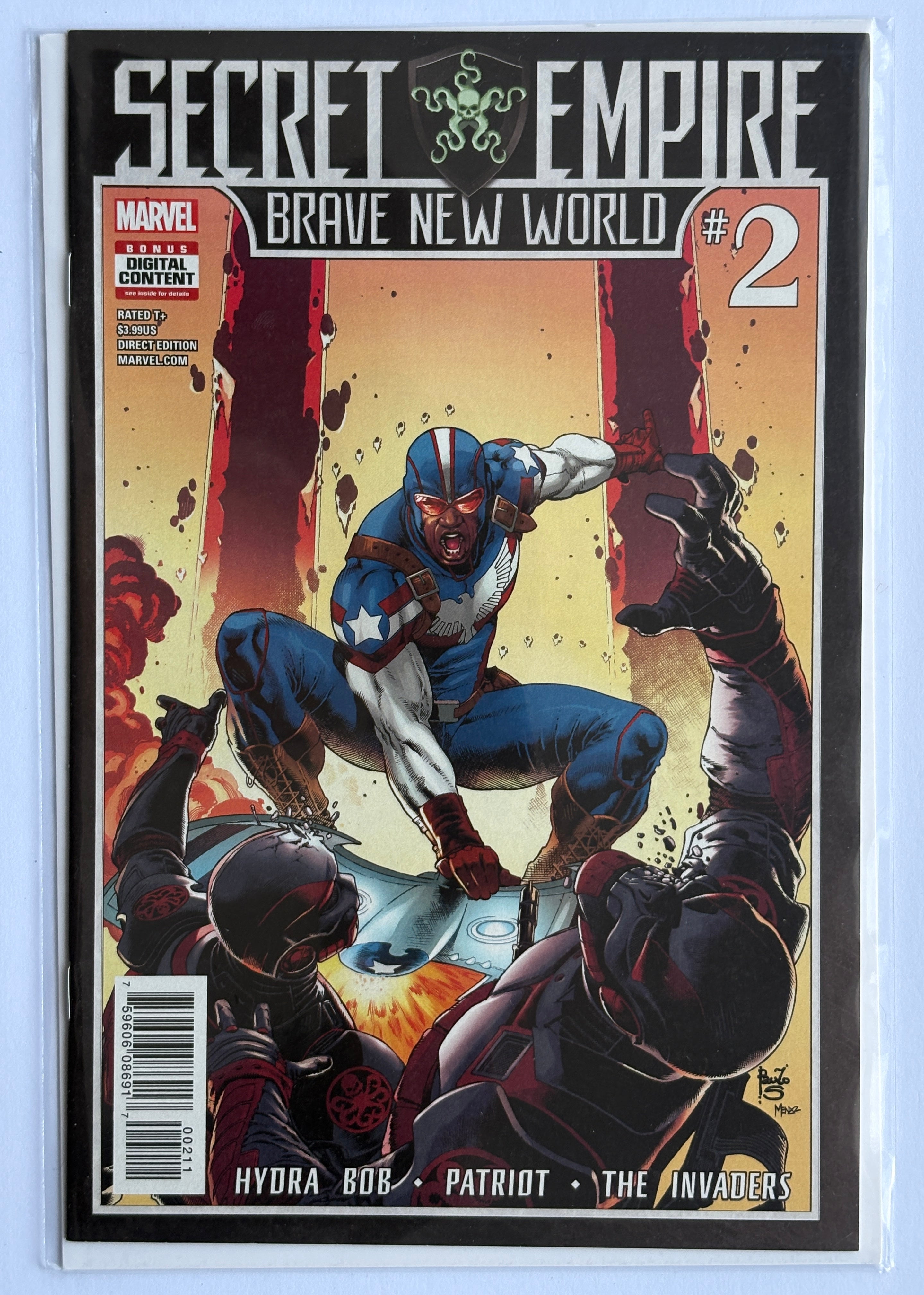 Secret Empire: Brave New World #2 - 1st Printing Marvel August 2017 VF+ 8.5
