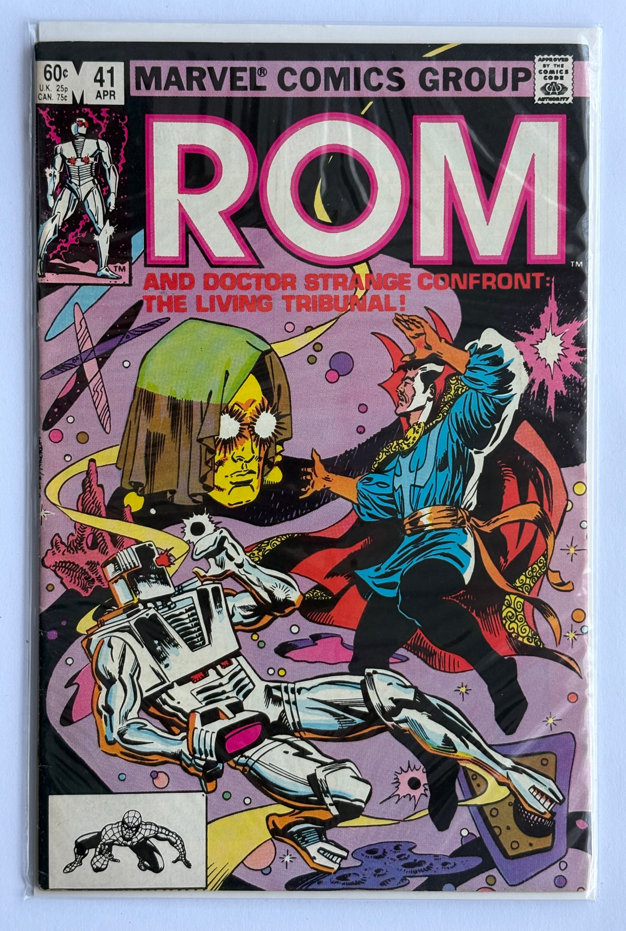 ROM #41 - ft Doctor Strange - Marvel Comics April 1983 FN+ 6.5