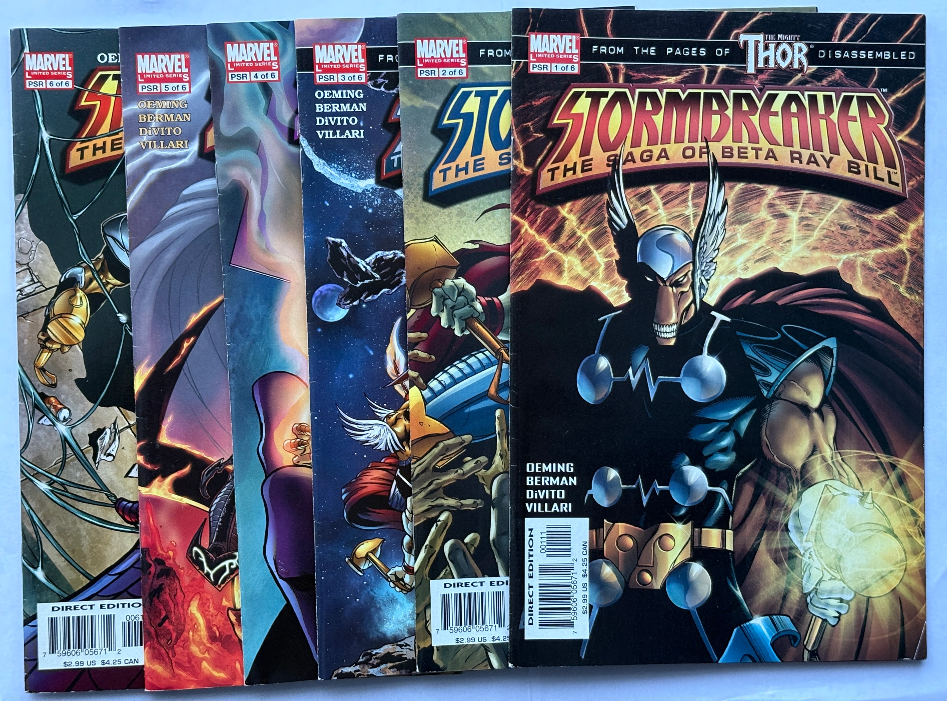 Stormbreaker: The Saga of Beta Ray Bill #1 to 6 - Set of 6 Issues 2005 VF 8.0