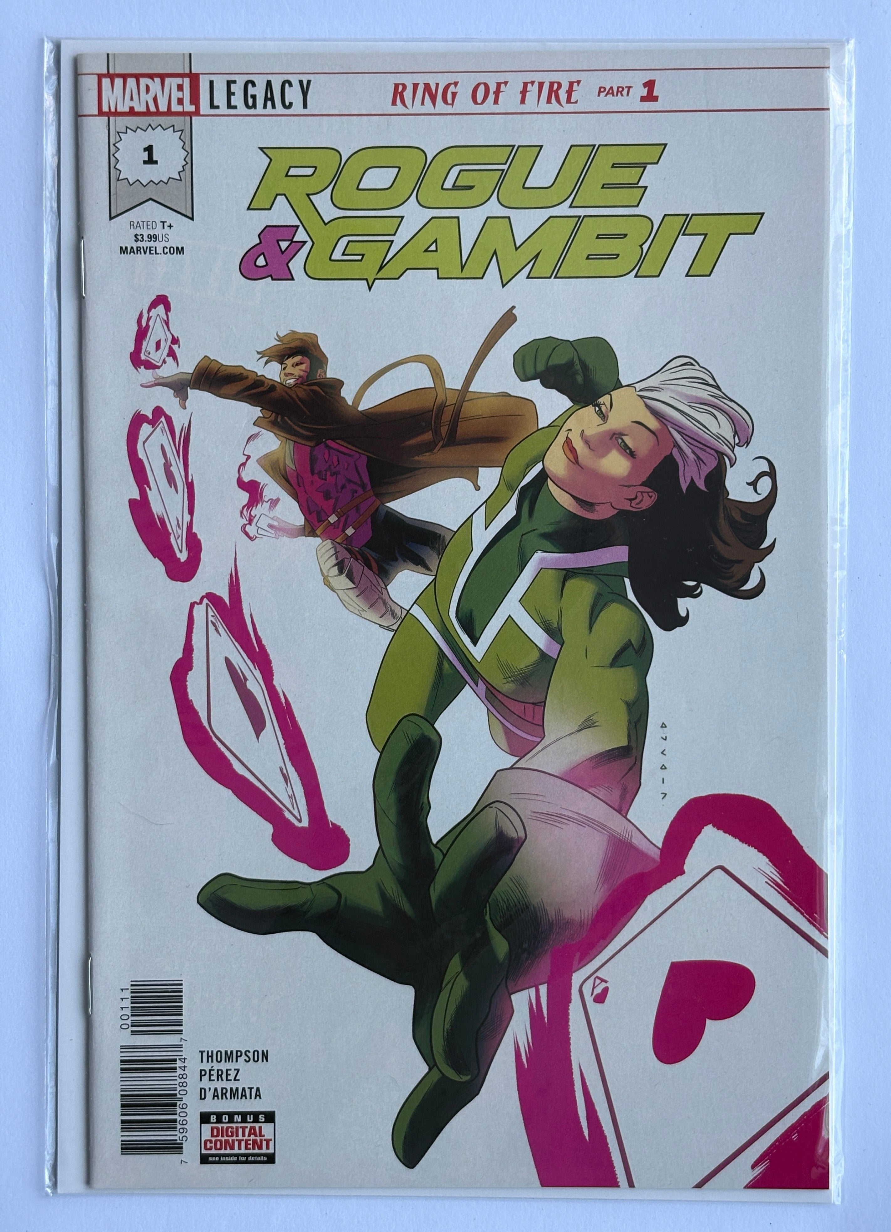 Rogue & Gambit #1 Ring of Fire - 1st Print Marvel Comics March 2018 NM- 9.2