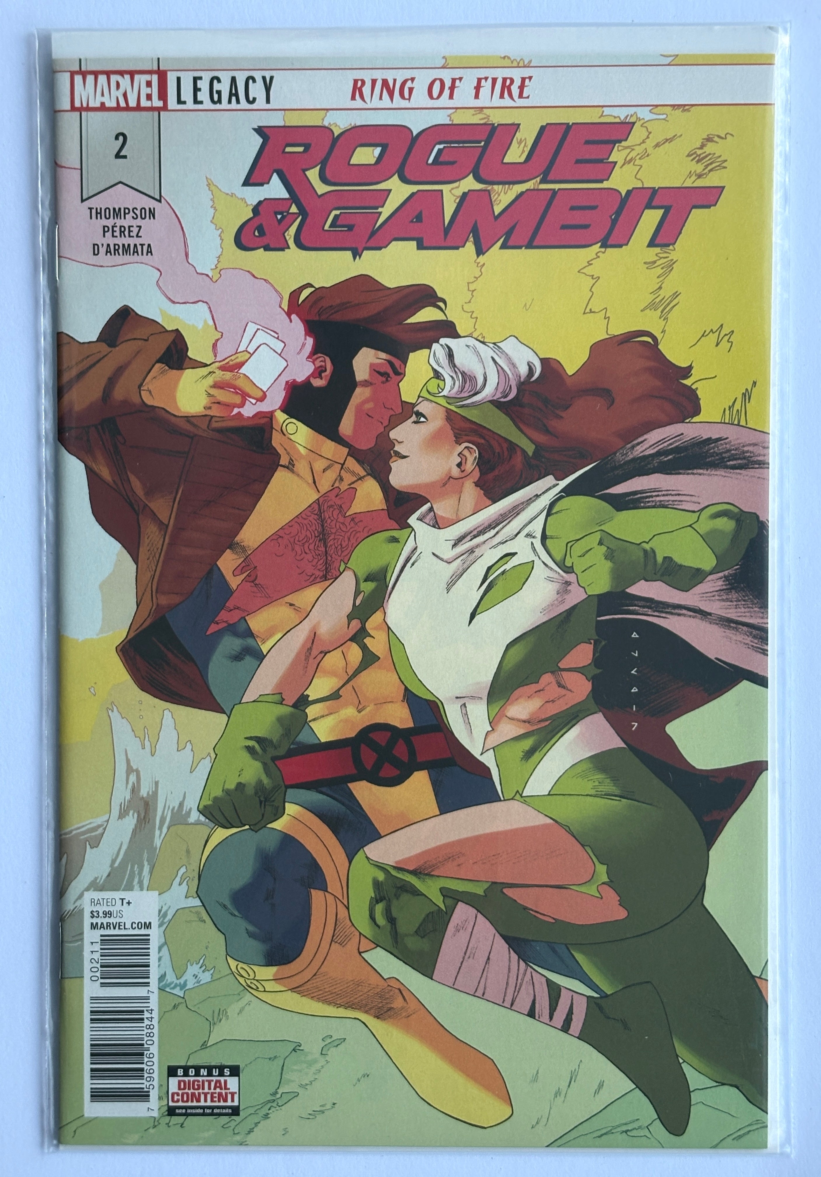 Rogue & Gambit #2 Ring of Fire - 1st Print Marvel Comics April 2018 NM- 9.2