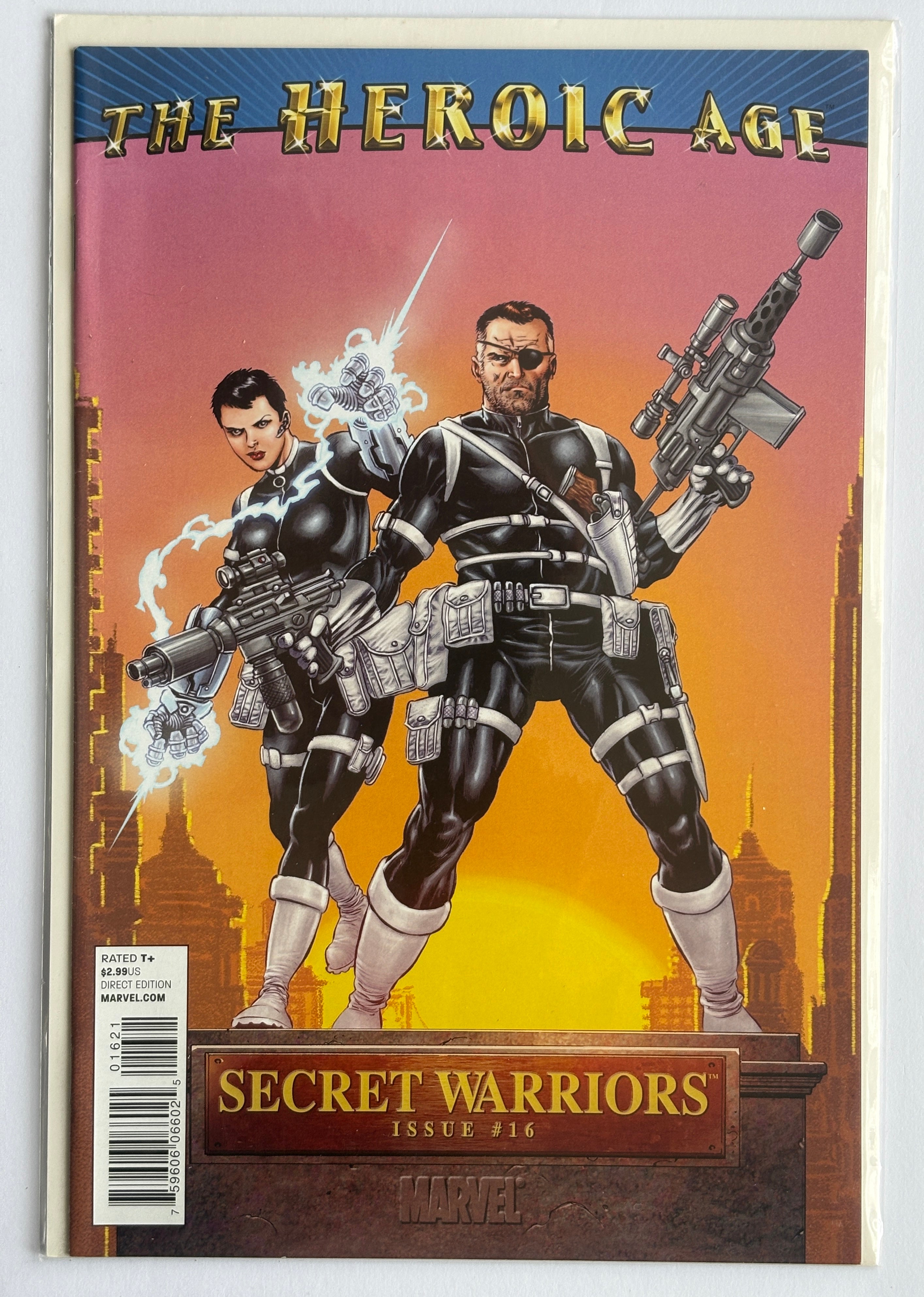Secret Warriors #16 - 1st Printing Variant Marvel Comics July 2010 VF- 7.5