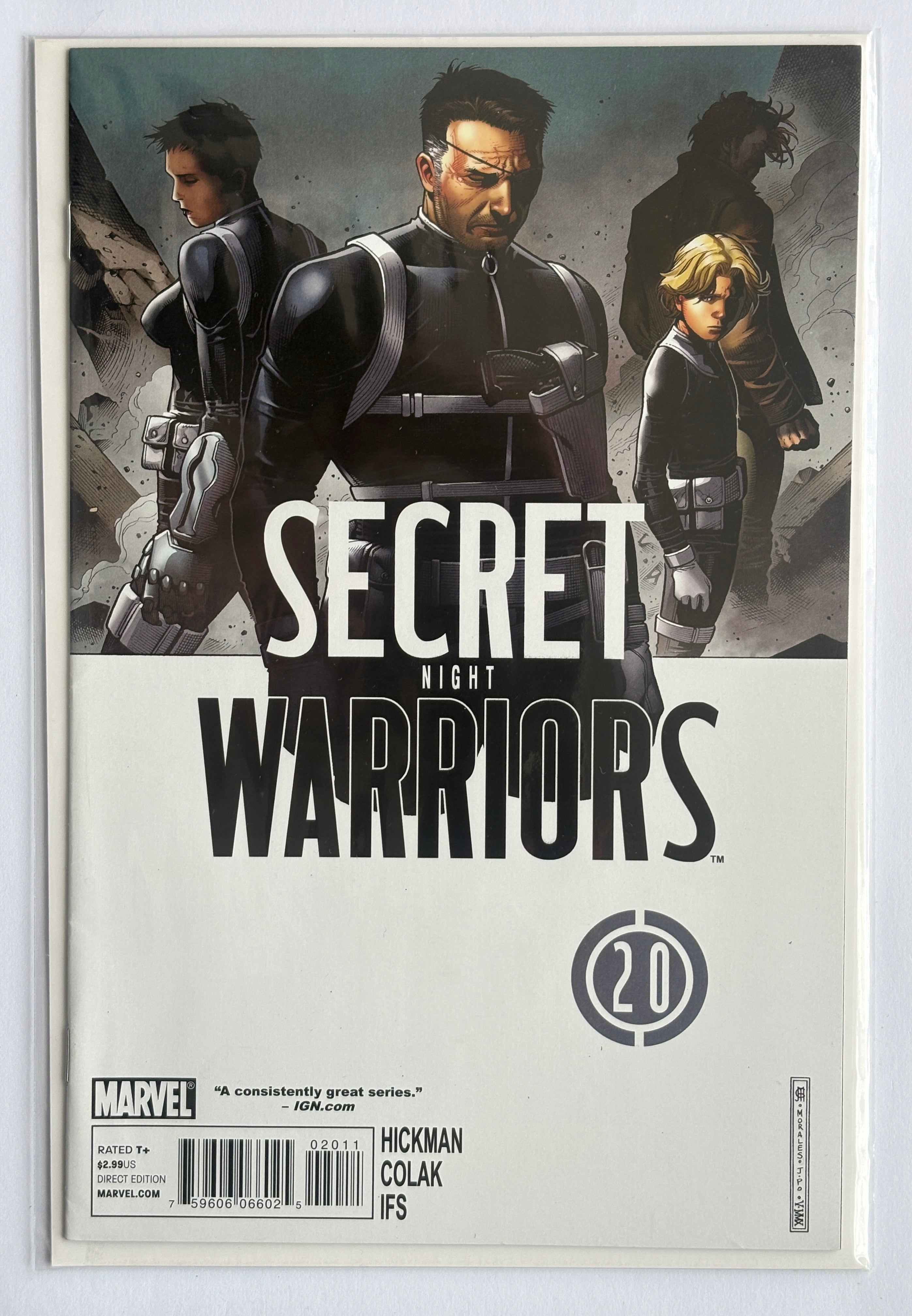 Secret Warriors #20 - 1st Printing Marvel Comics November 2010 VF- 7.5