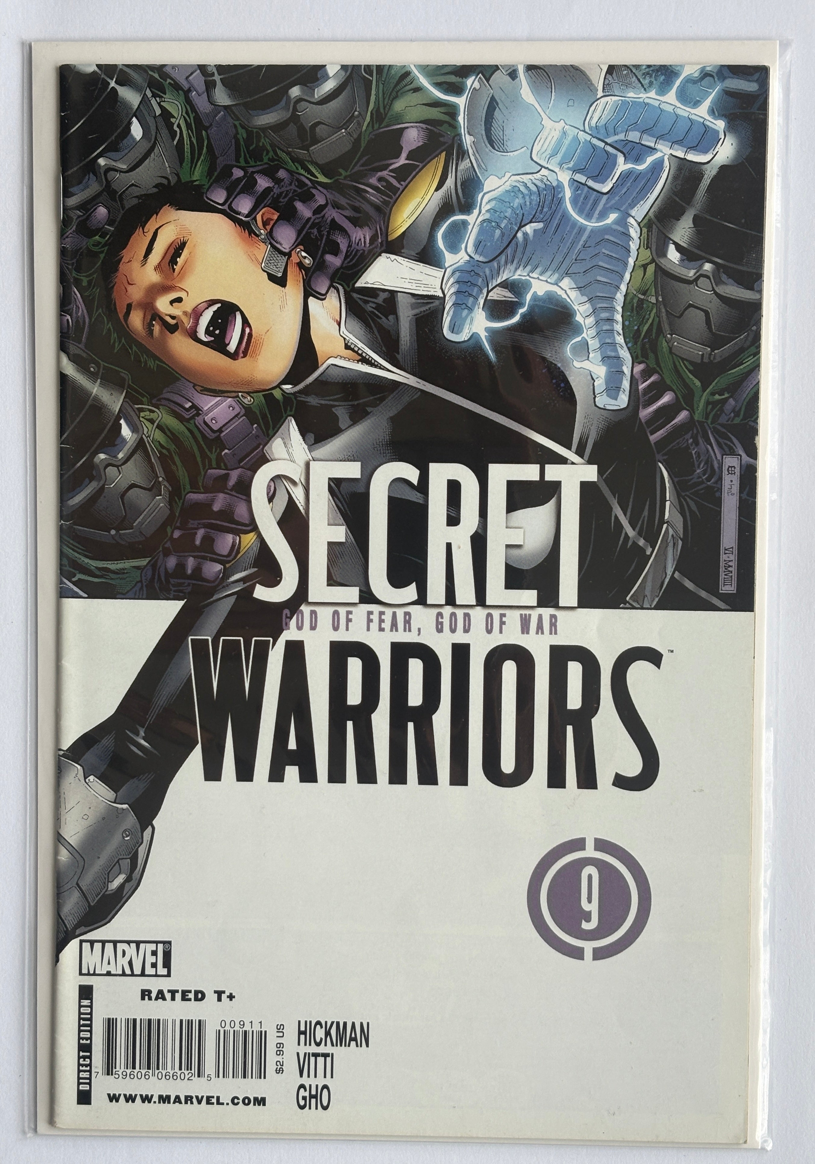Secret Warriors #9 - 1st Printing Marvel Comics December 2009 FN 6.5