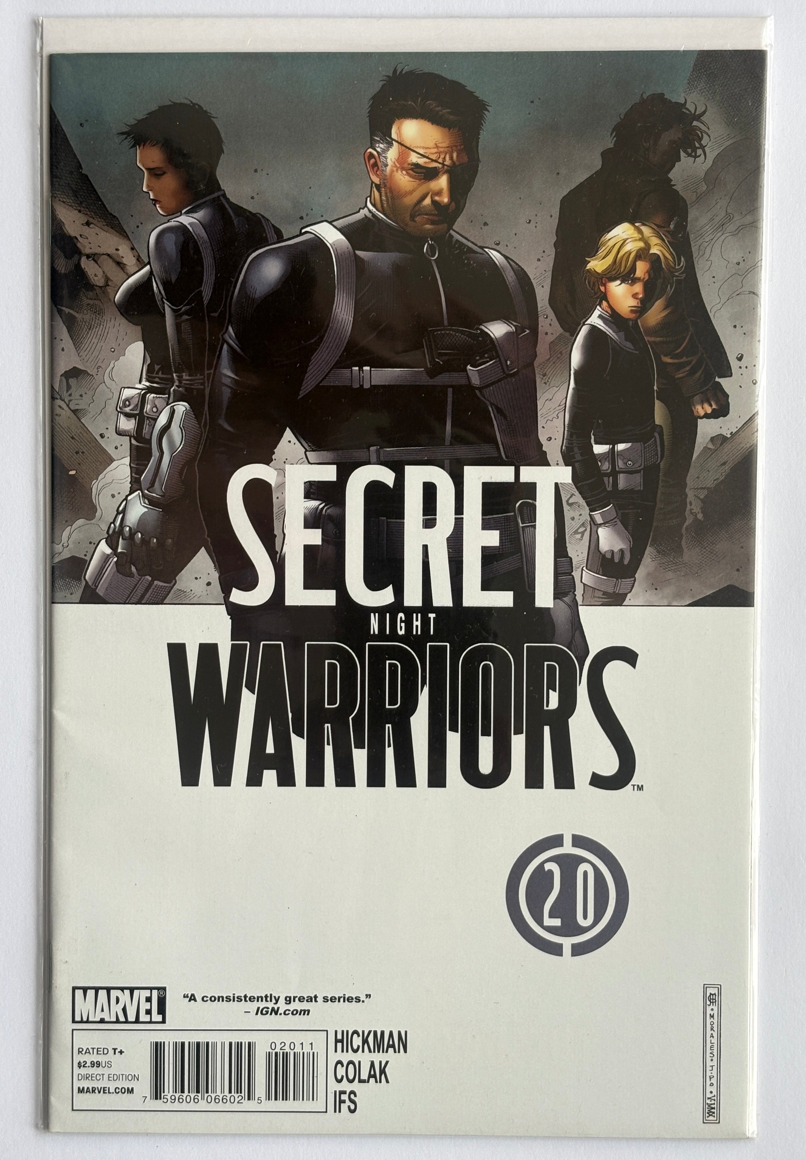 Secret Warriors #20 - 1st Printing Marvel Comics November 2010 F/VF 7.0