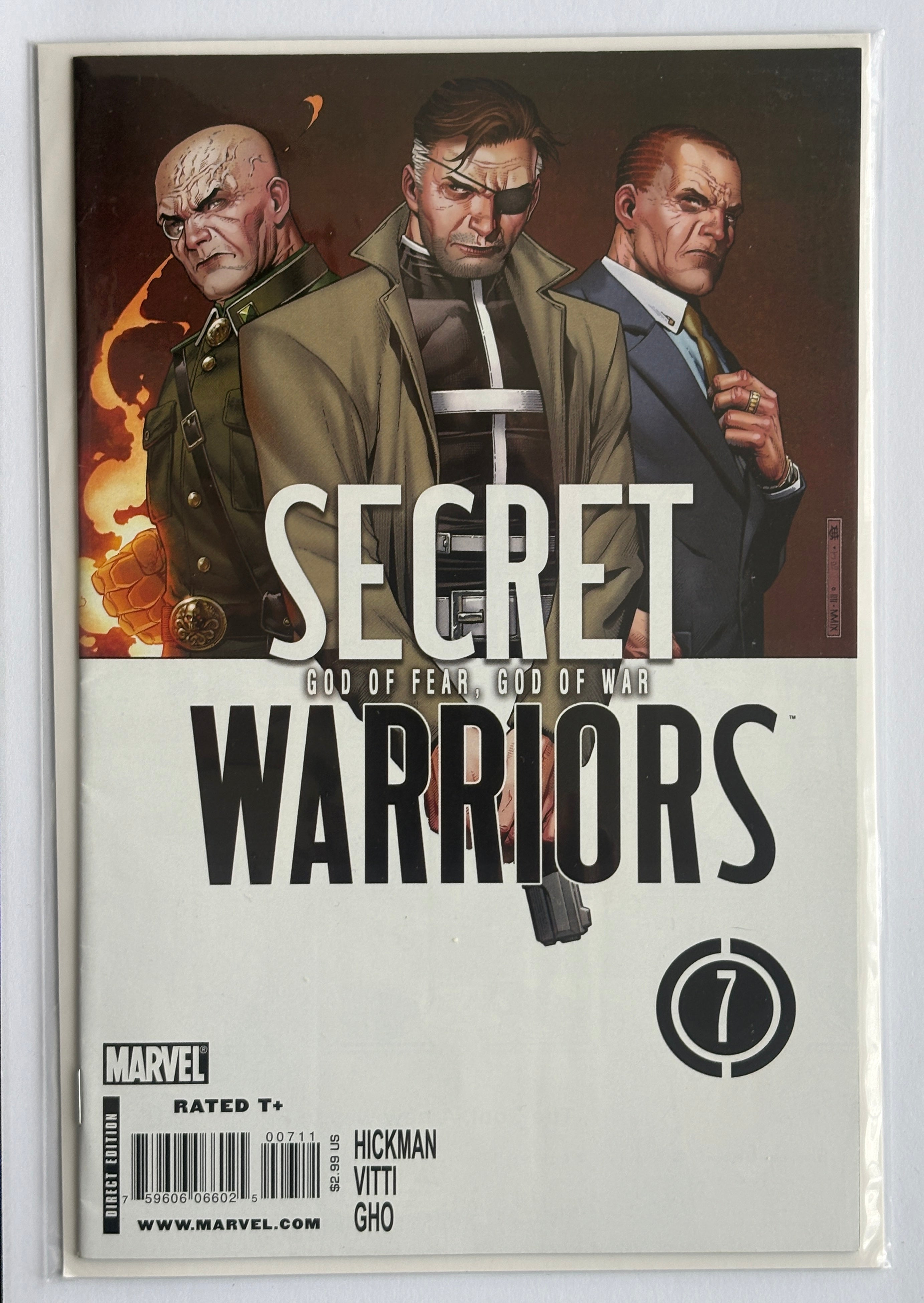 Secret Warriors #7 - 1st Printing Marvel Comics October 2009 VF- 7.5