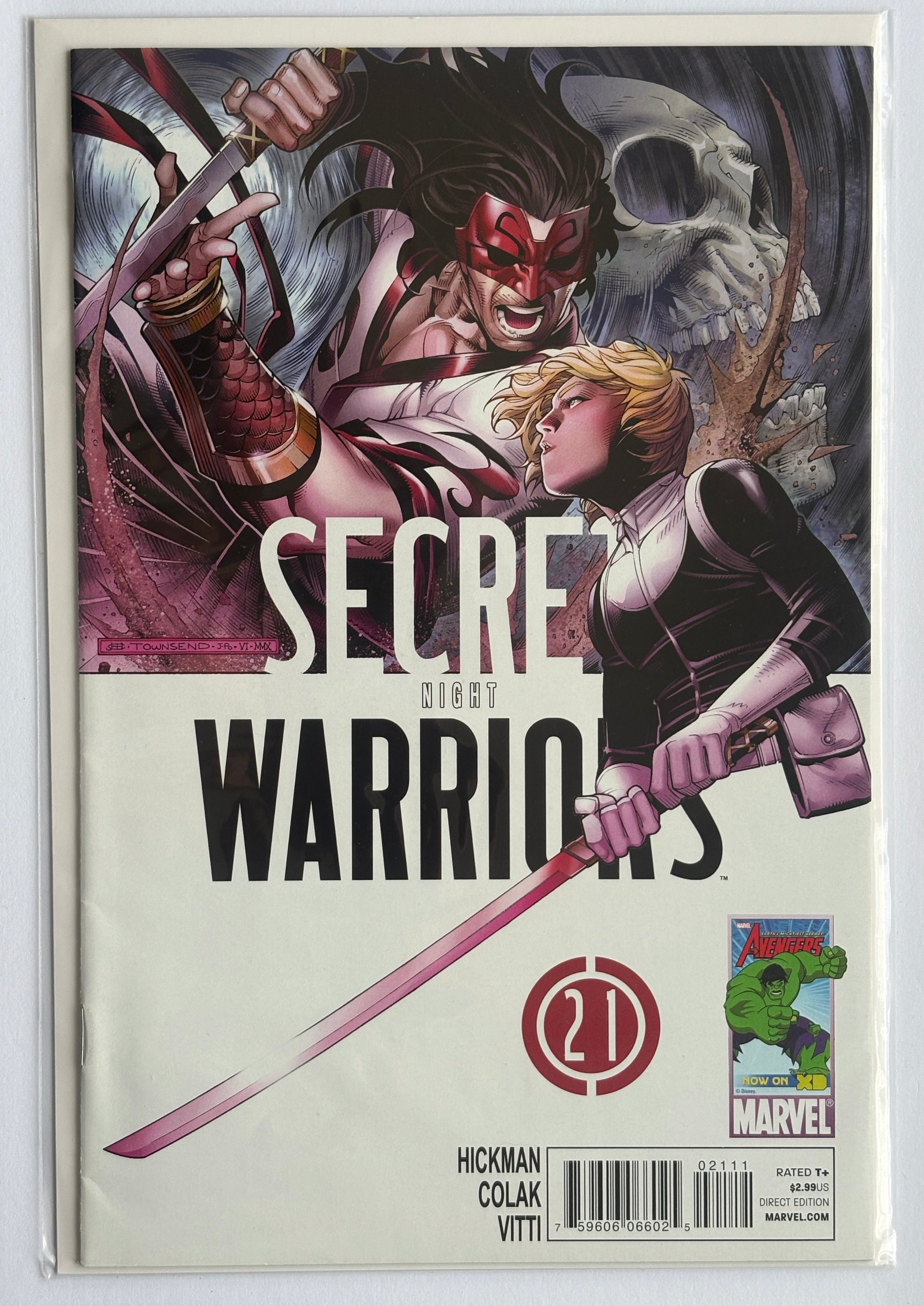 Secret Warriors #21 - 1st Printing Marvel Comics December 2010 F/VF 7.0
