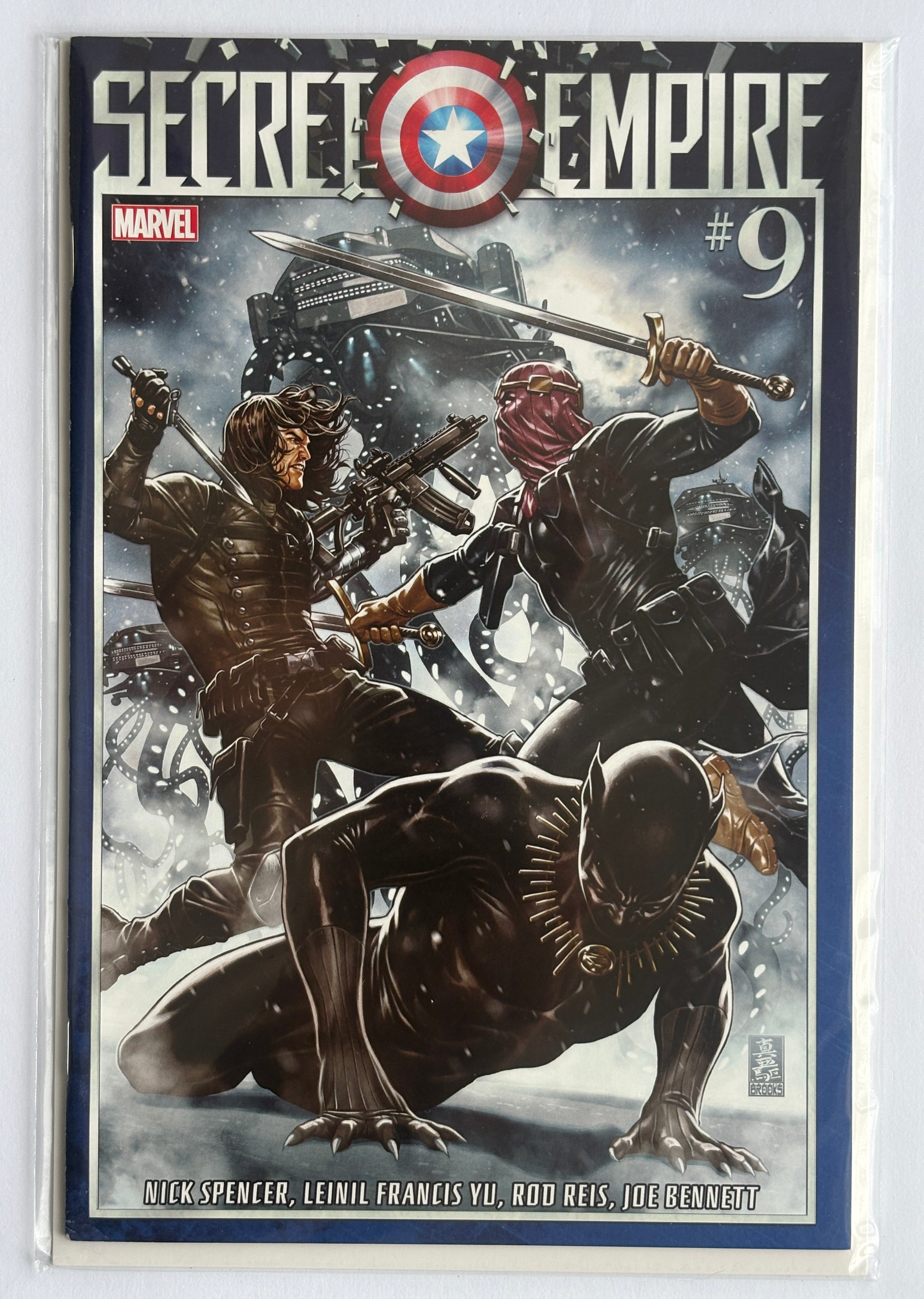 Secret Empire #9 - 1st Printing Marvel Comics October 2017 VF+ 8.5