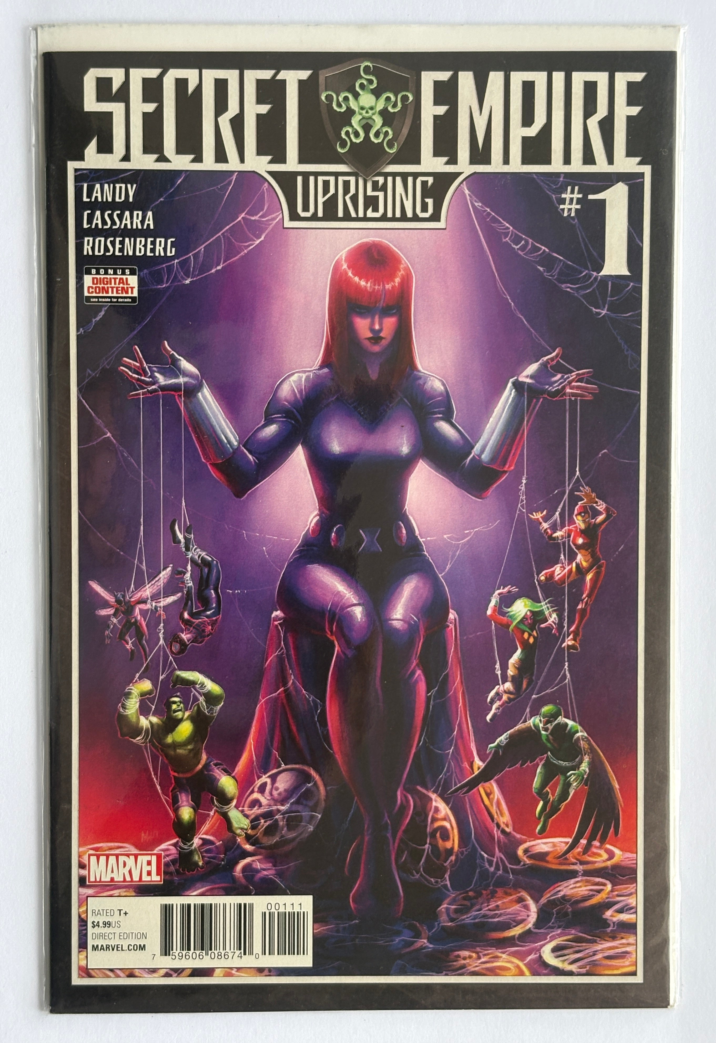 Secret Empire: Uprising #1 - 1st Printing Marvel Comics July 2017 VF/NM 9.0