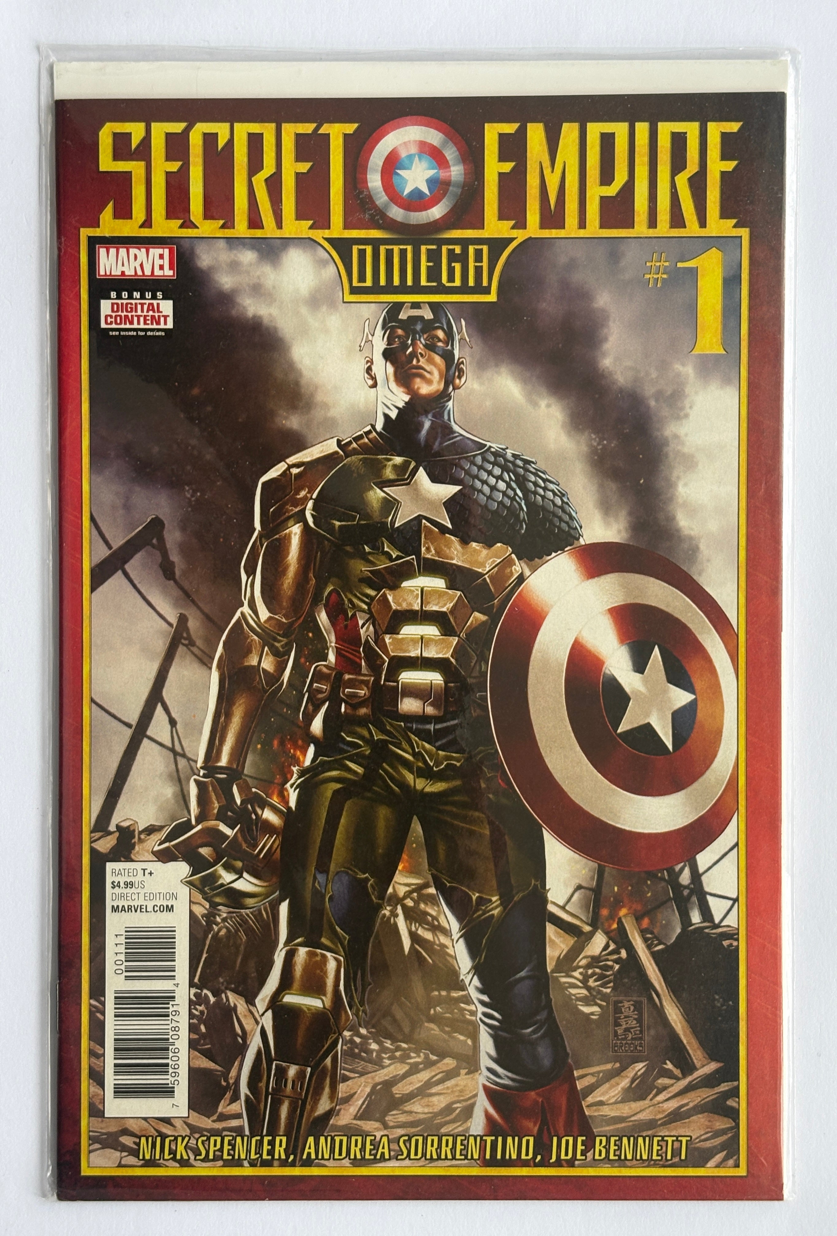 Secret Empire: Omega #1 - 1st Printing Marvel Comics November 2017 NM- 9.2