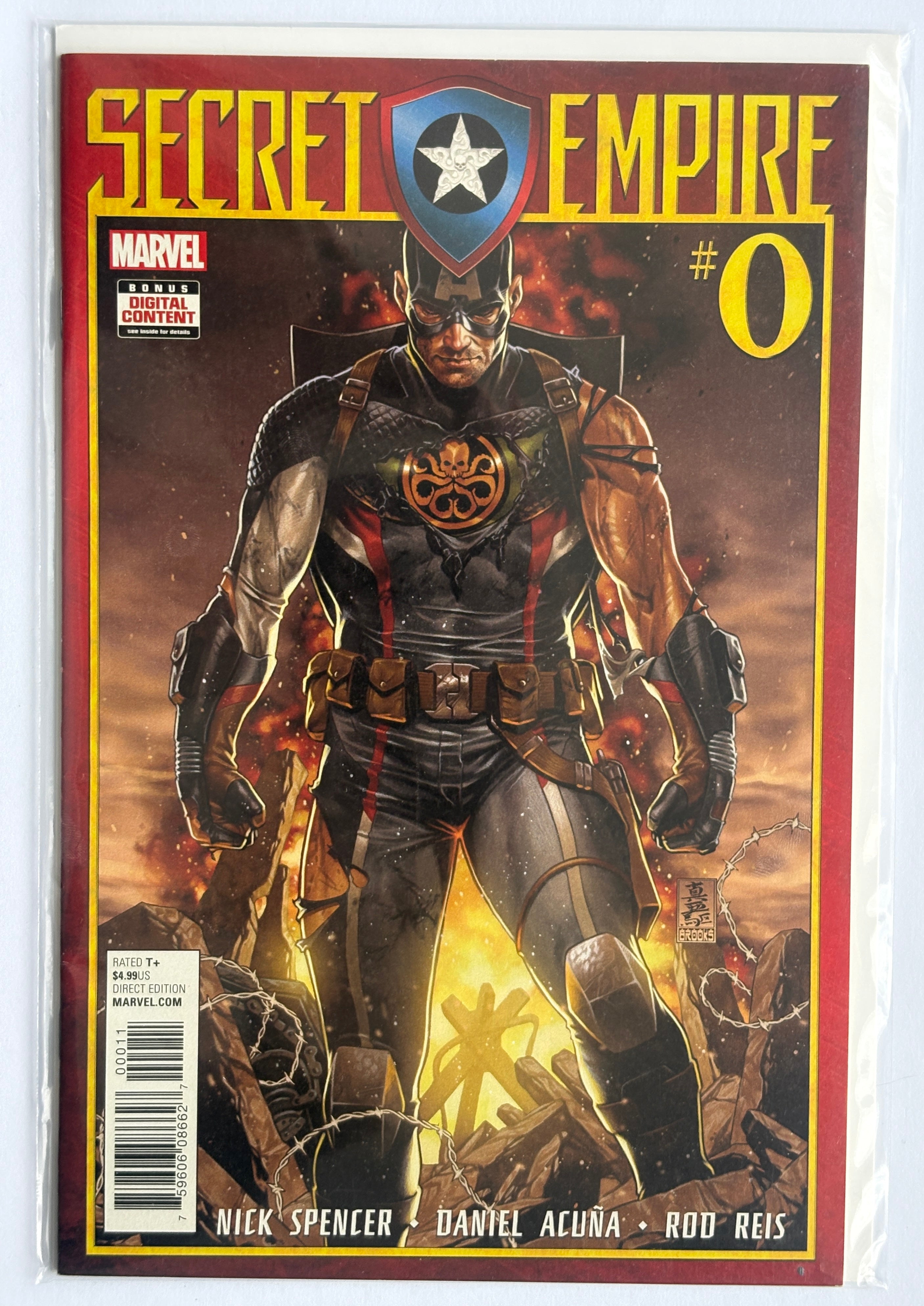 Secret Empire #0 - 1st Printing Marvel Comics June 2017 VF- 7.5