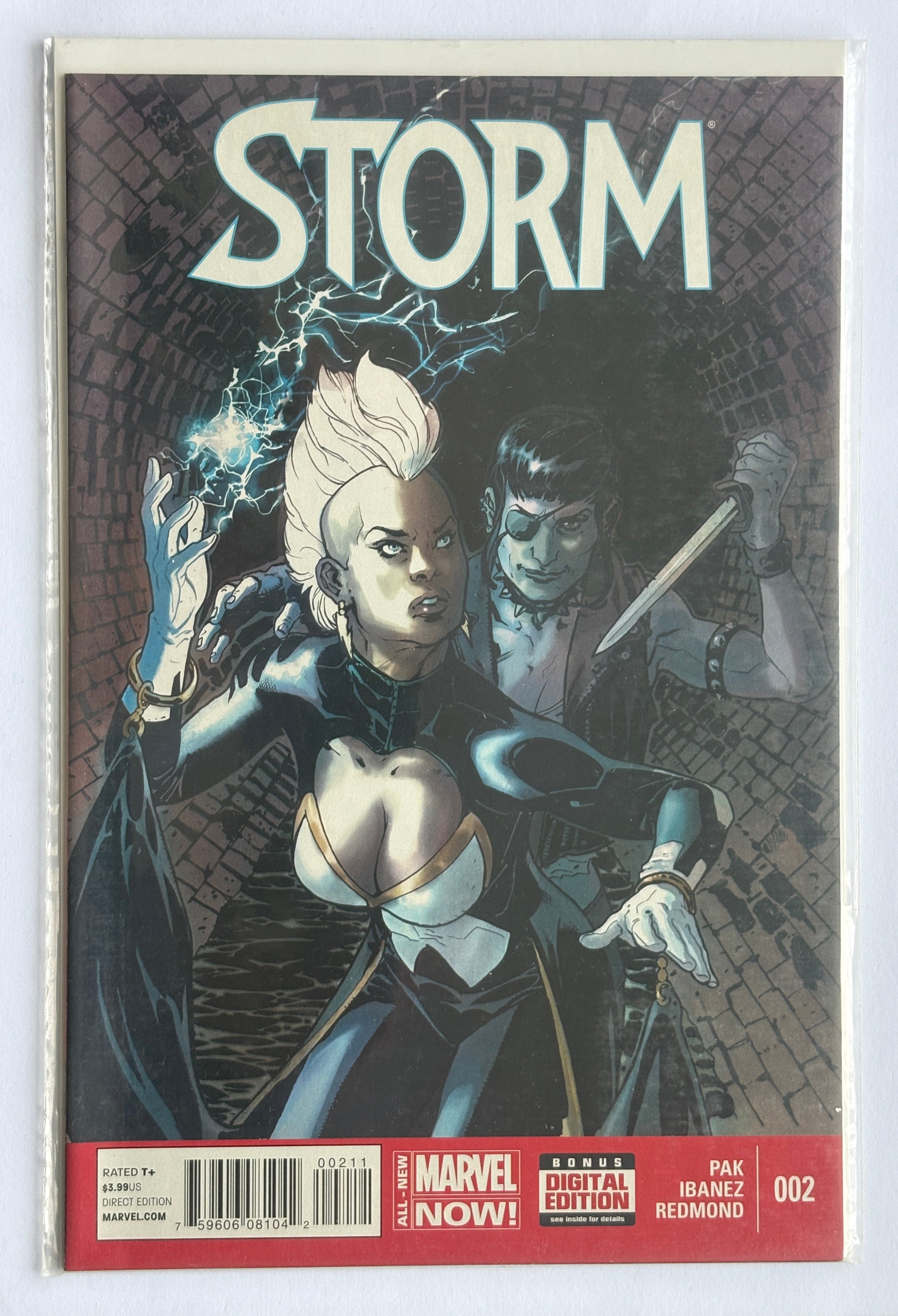 Storm #2 - Marvel Now! - Pak; Ibanez; Redmond - 1st Print October 2014 VF+ 8.5