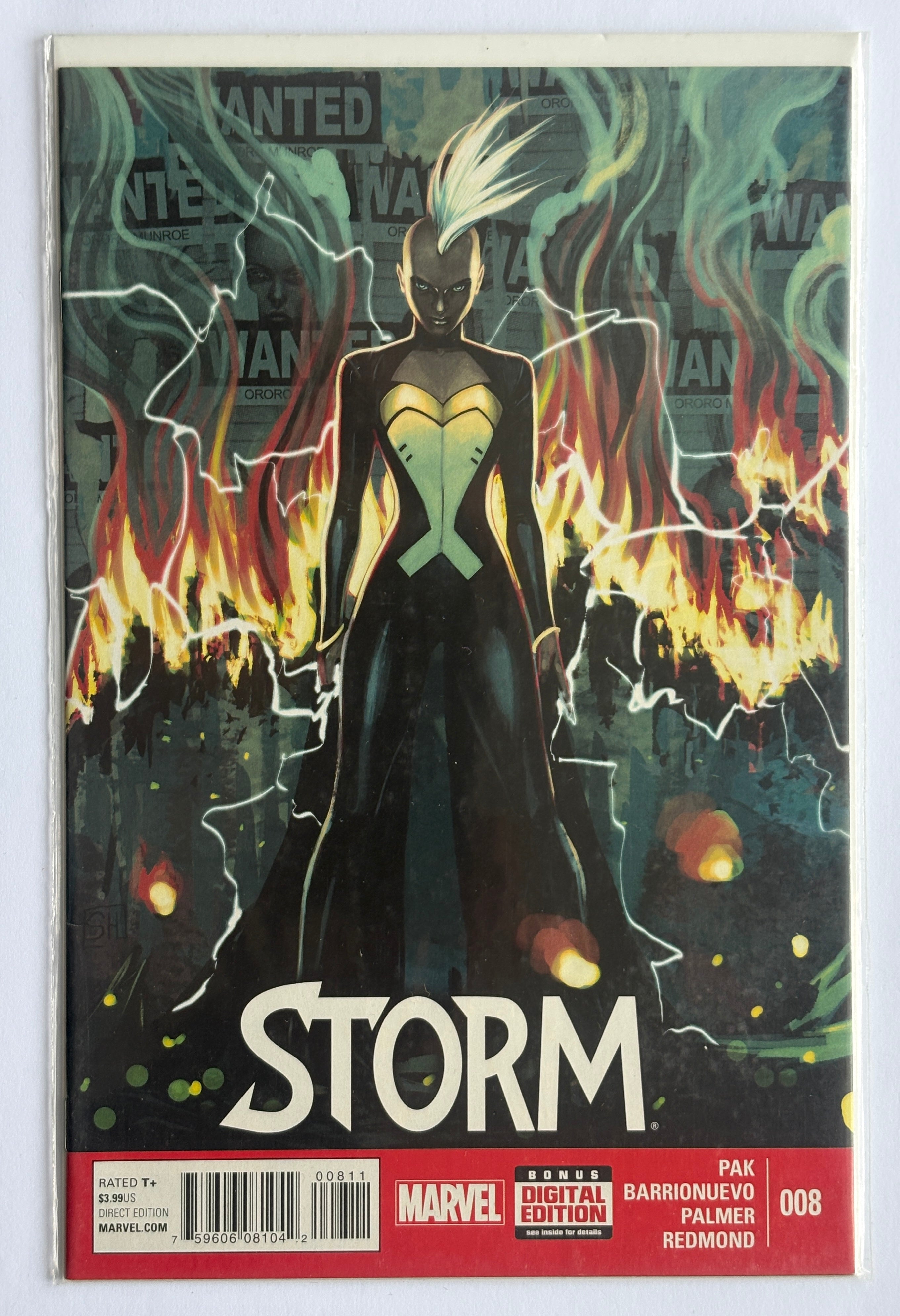 Storm #8 Marvel Now! - Pak; Barrionuevo; Palmer; - 1st Print April 2015 VF+ 8.5