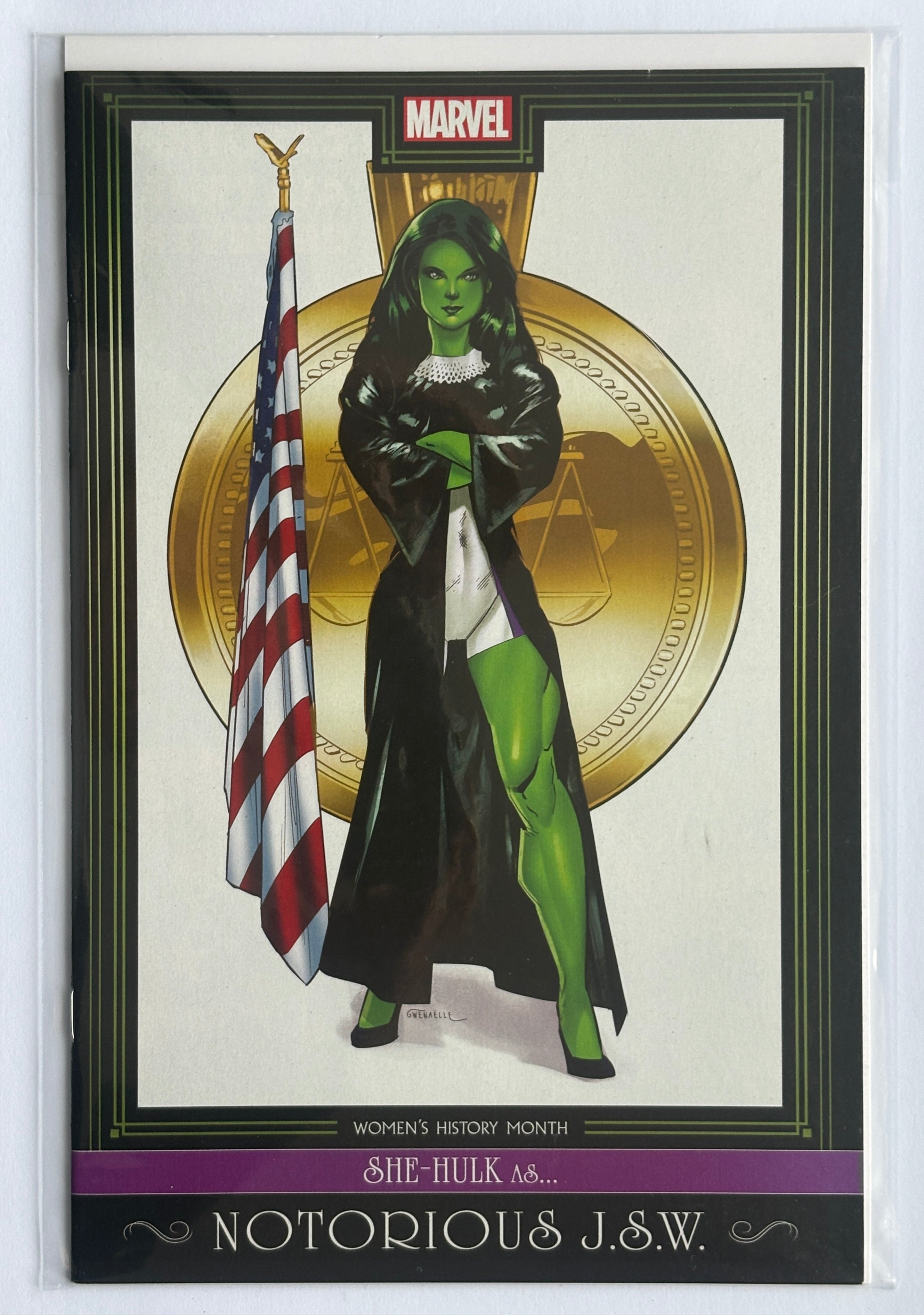 She-Hulk #3 - 1st Print Women's History Month - Marvel May 2022 VF/NM 9.0