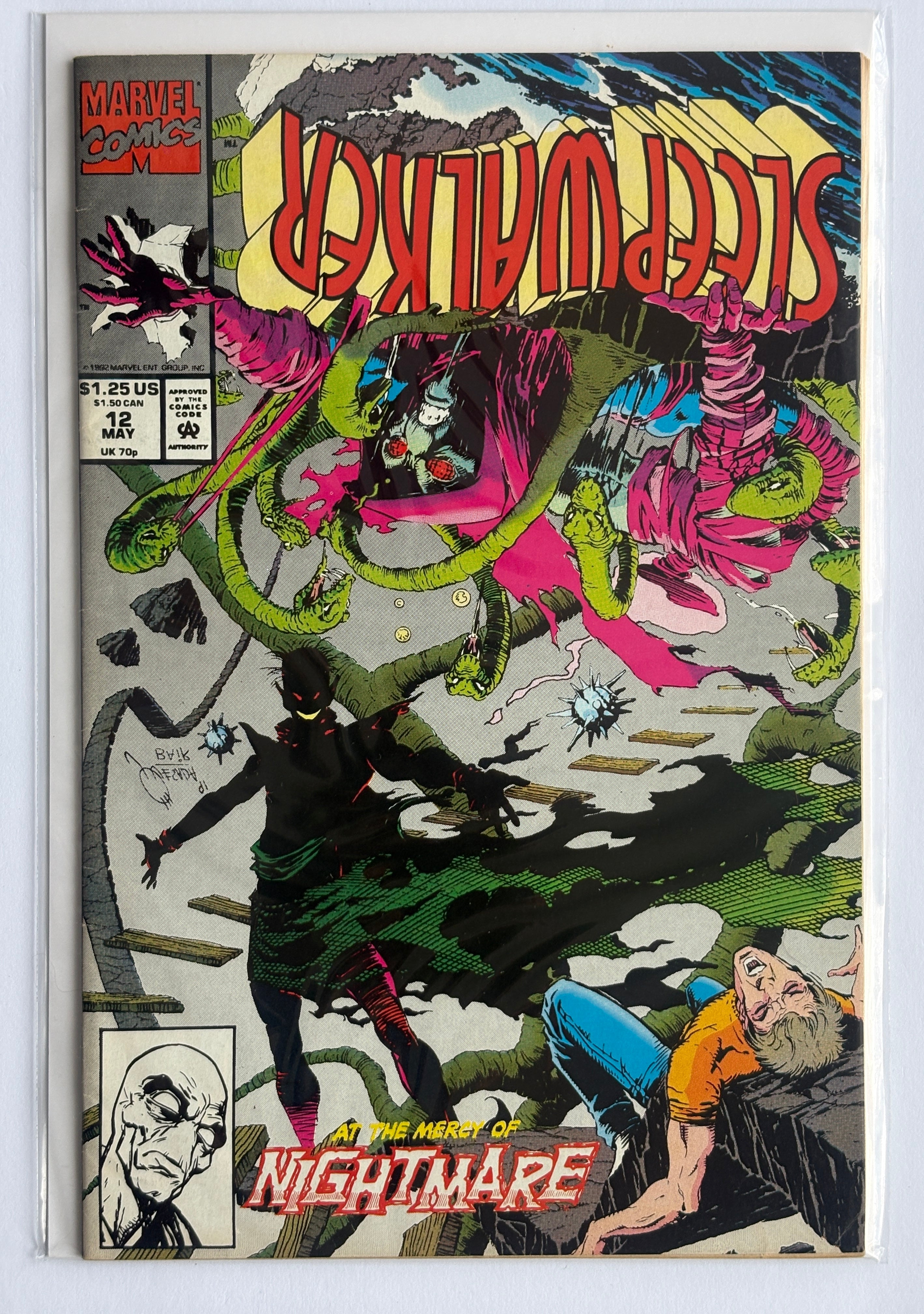 Sleepwalker #12 - Marvel Comics May 1992 F/VF 7.0